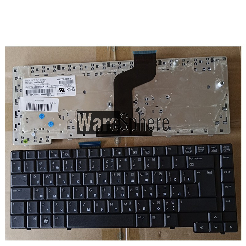 RU Laptop keyboard FOR HP Compaq 6730B 6735B 6531B 6730p russian black 