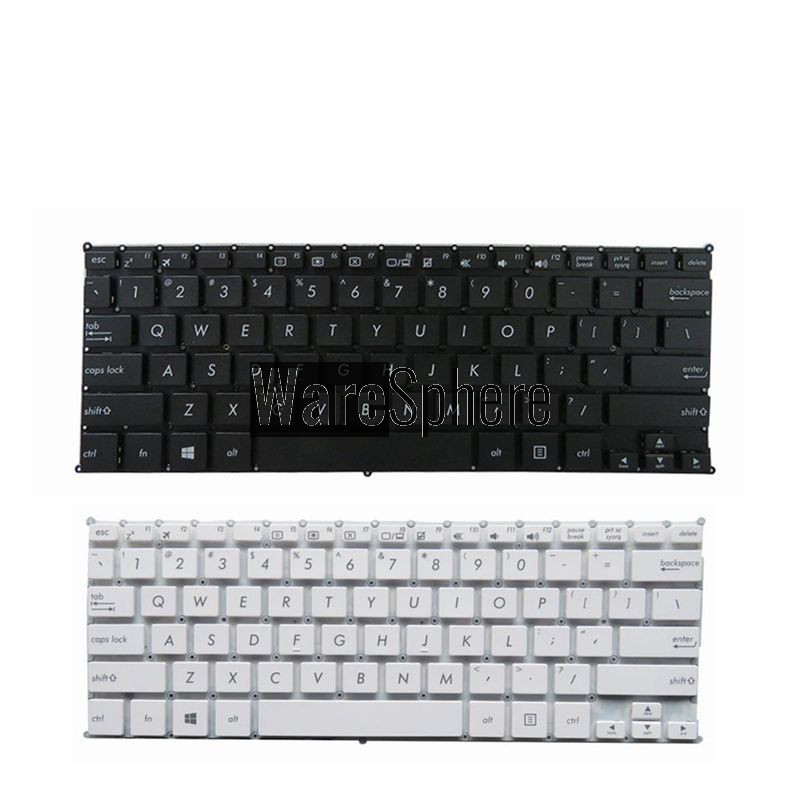 New US English Keyboard For ASUS E202 E202S E205 E202MA TP201SA X205 X205T X205TA E205 E202SA E202M BLACK WHITE keyboard 