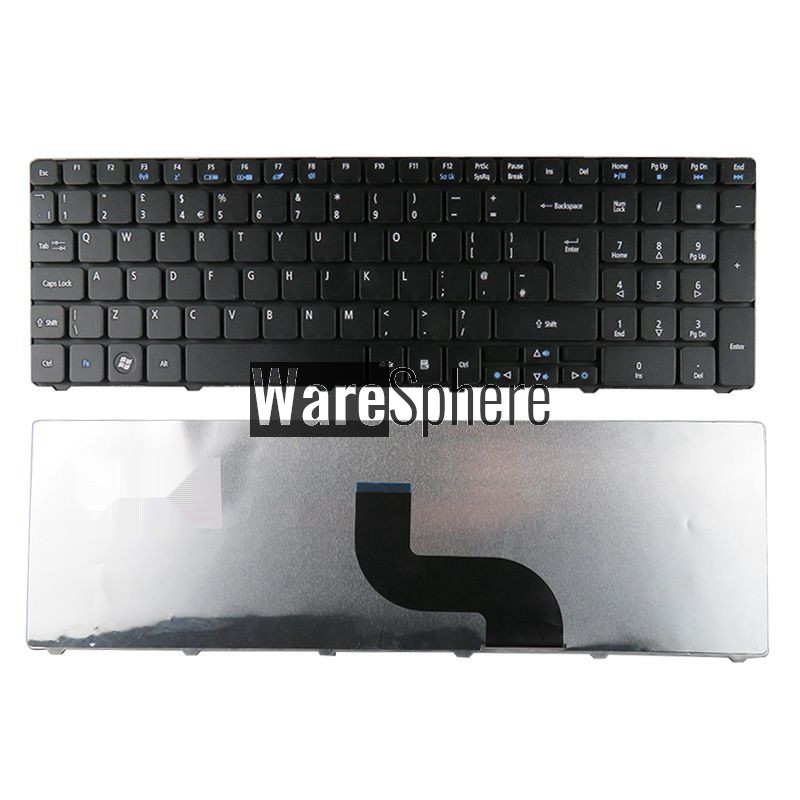 UK laptop keyboard FOR Acer Aspire 5733 5733Z 5736 5736G 5736Z 5738 5738DG 5738DZG PK130PI2B08 BLACK 