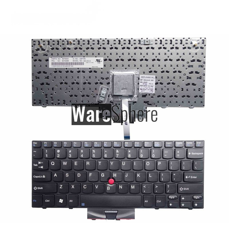 US Keyboard for Lenovo Thinkpad X100 X100E x120 X120E NO backlight 