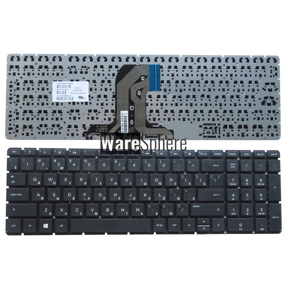 russian RU Keyboard For HP Pavilion 17-x000 17-x007ds 17-x008ds 17-x009ds 17-x010ds 17-X 17-Y without frame RU Keyboard  