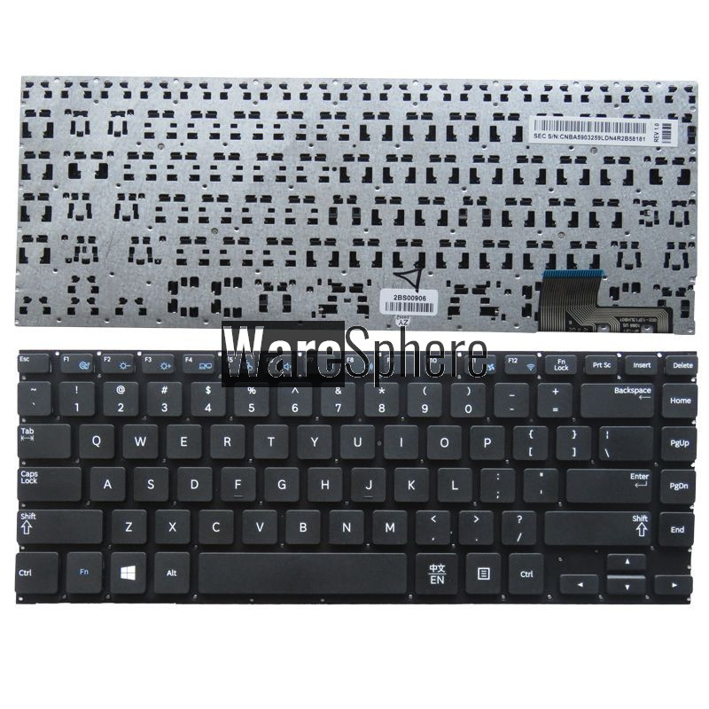 English US laptop keyboard for Samsung NP530U4B 530U4C 535U4C 520U4C 532U4C 535U4B 535U4X BLACK 