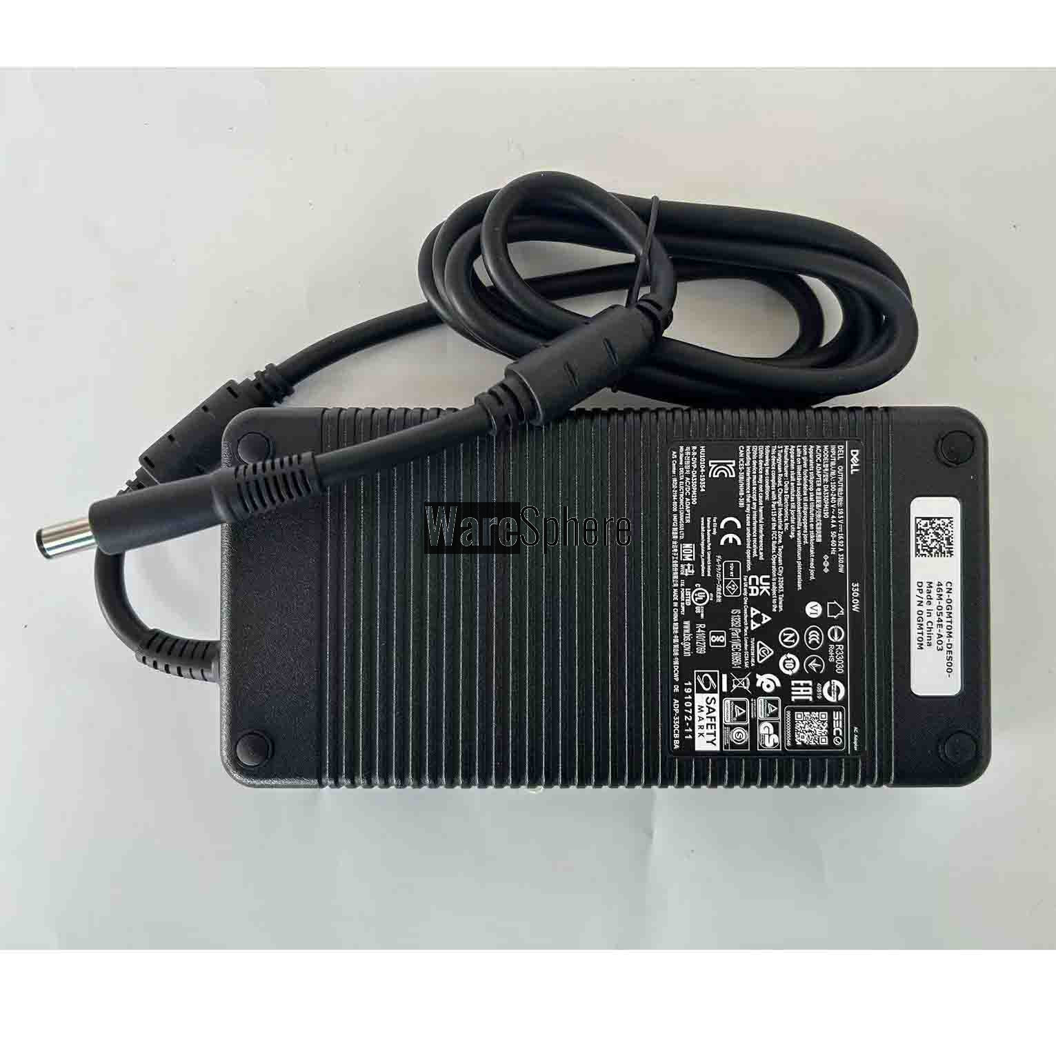 330W 19.5V 16.92A  Adapter for DELL 0GMT0M  01MDV8  7.4*5.0mm