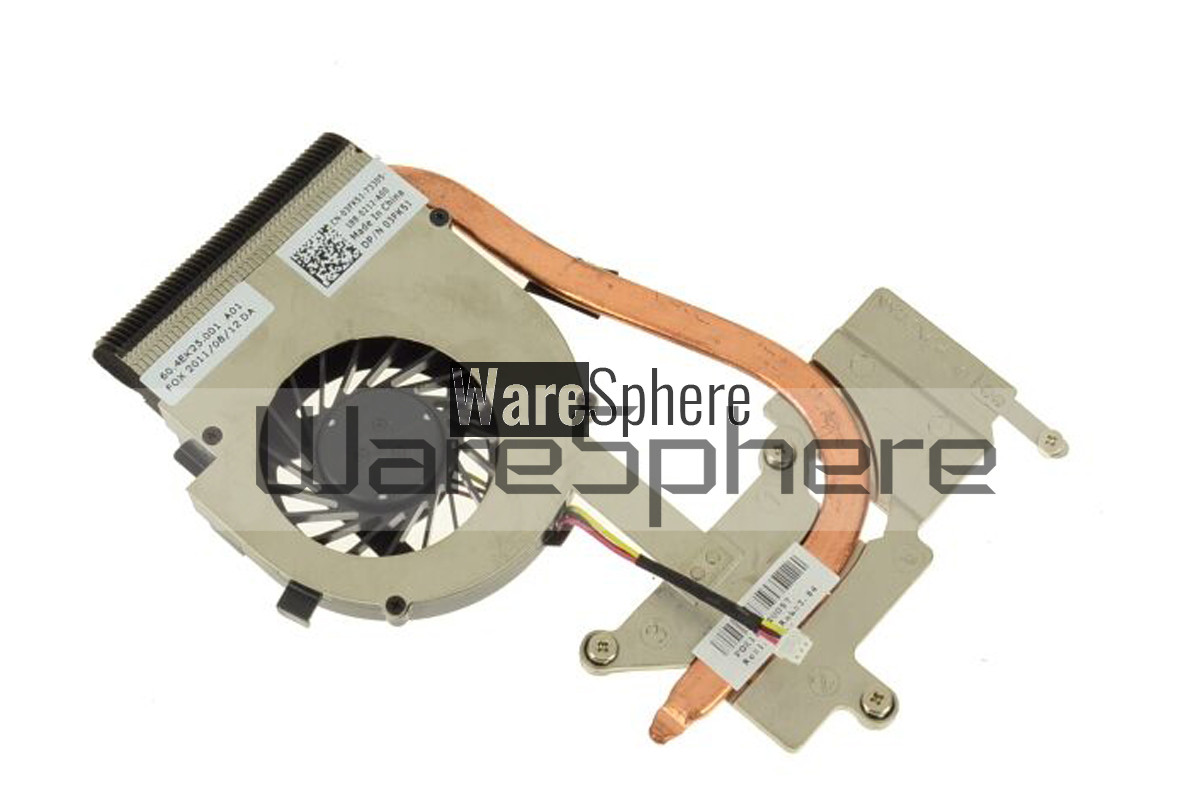 CPU Heatsink and Fan for Dell Inspiron N4020 3FK51 