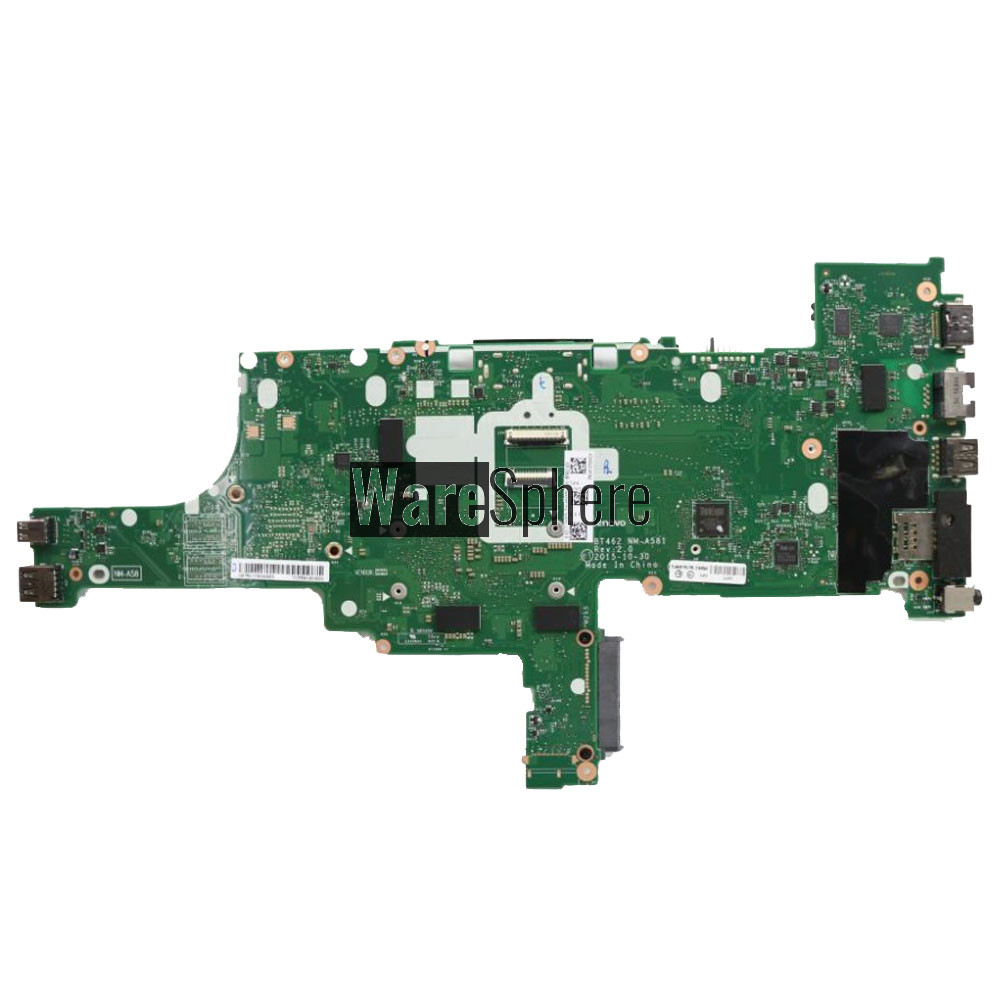 Motherboard I5-6200U for Lenovo Thinkpad T460 01HW828 01AW326  NM-A581
