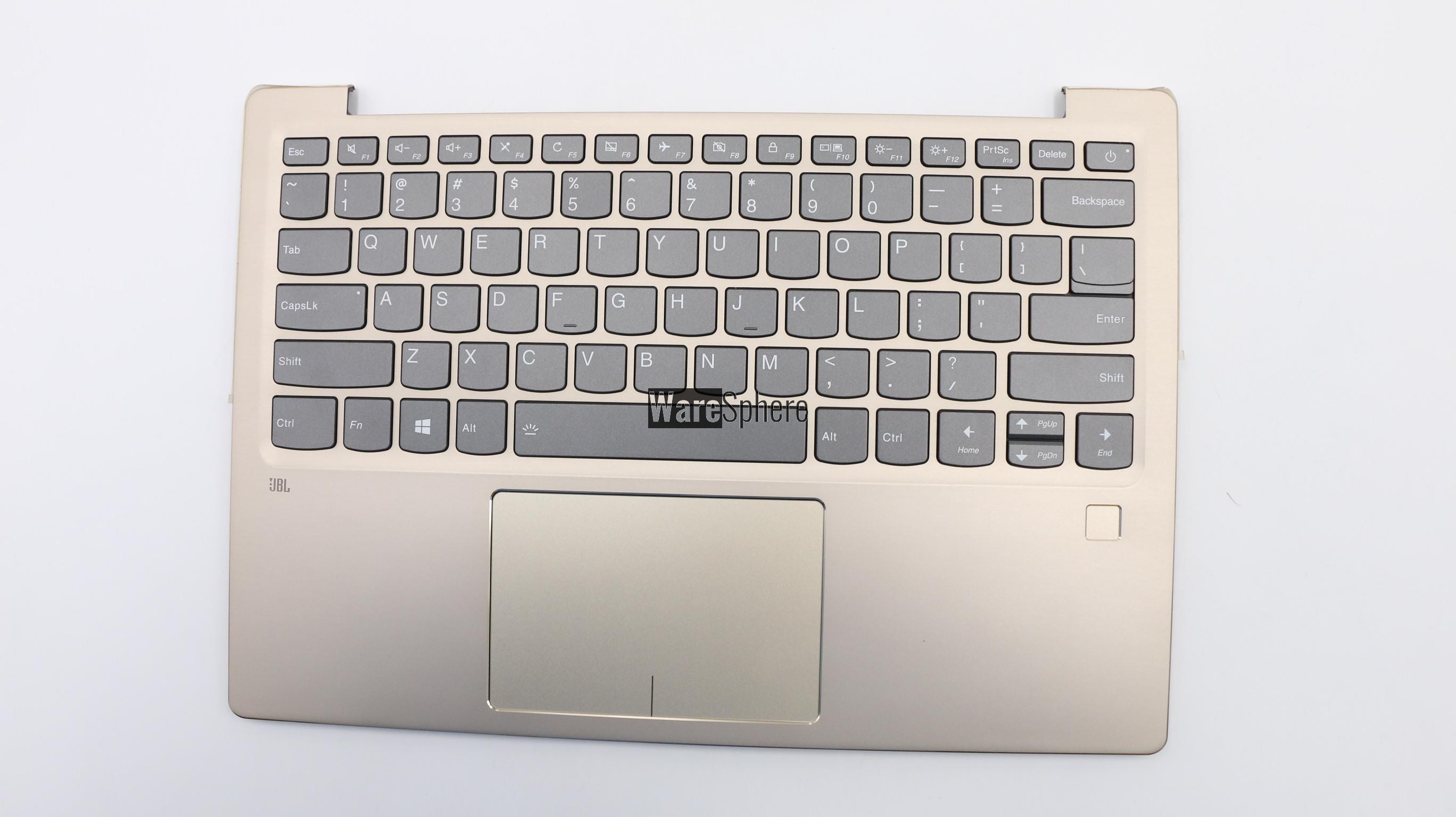Top Cover Upper Case for Lenovo ideapad 720S-13IKB Palmrest with keyboard Touchpad 5CB0P19095 Golden