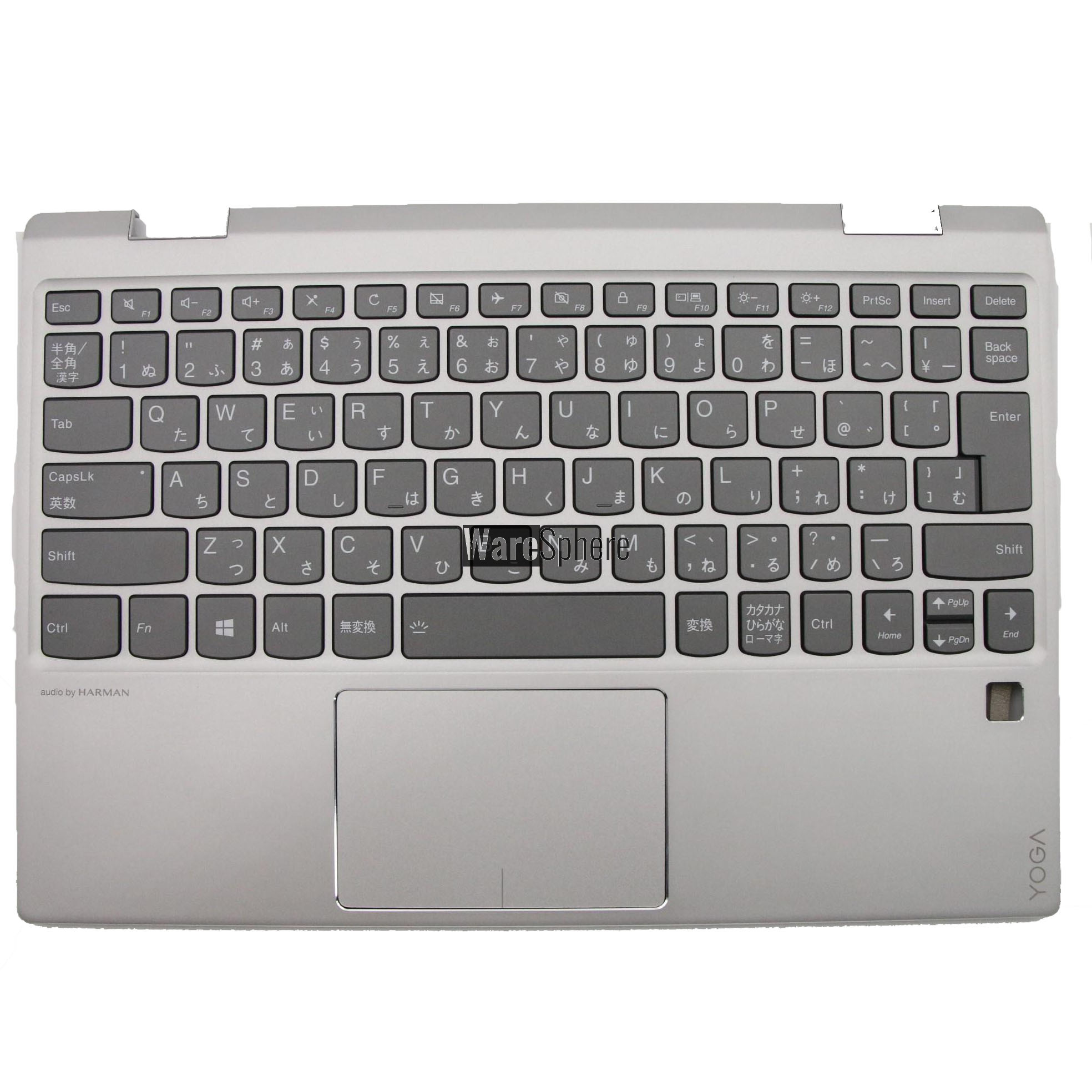 Top Cover Upper Case For Lenovo Ideapad Yoga 720 12ikb Palmrest With Backlit Keyboard Touchpad 5cb0q12282 Jp