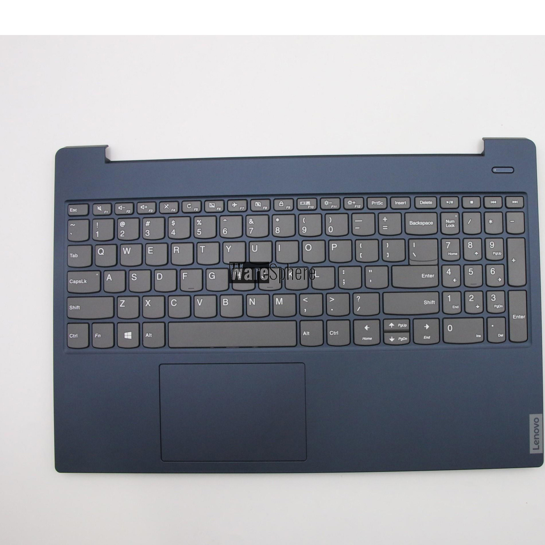 Top Cover Upper Case for Lenovo Ideapad S340-15IWL IIL With nonbacklight Keyboard Touchpad 5CB0S18691 Blue 