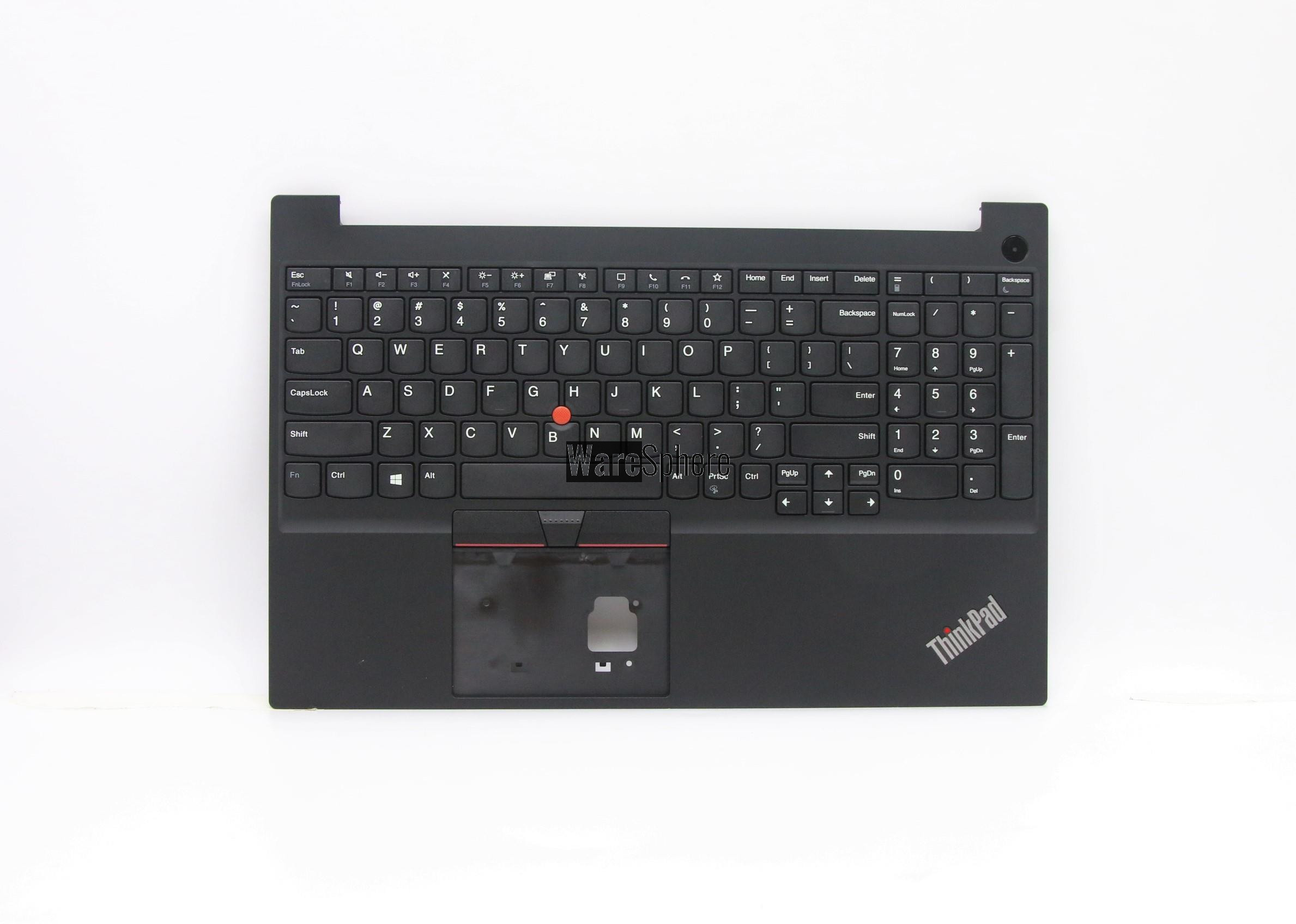 Top Cover Upper Case for Lenovo ThinkPad E15 Gen 2 With Keyboard 5M10W64513 Black