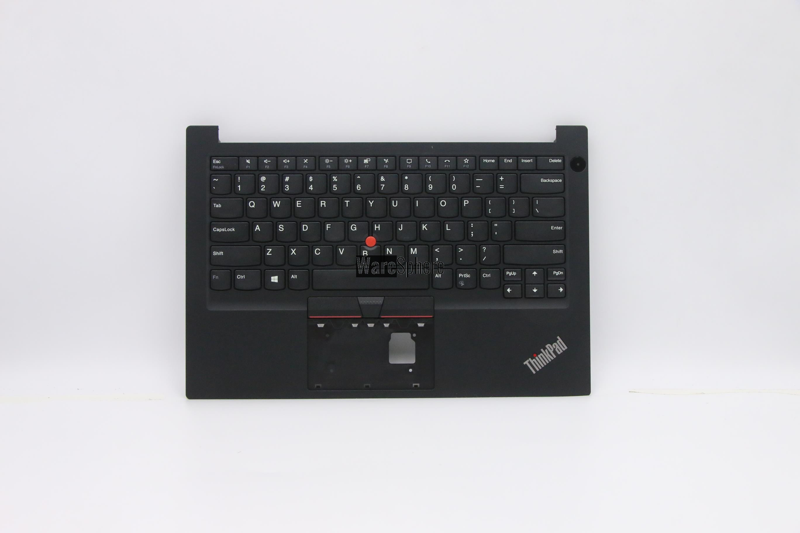 Top Cover Upper Case for Lenovo ThinkPad E14 Gen 2 With Nonbacklit Keyboard 5M10Z27261 Black