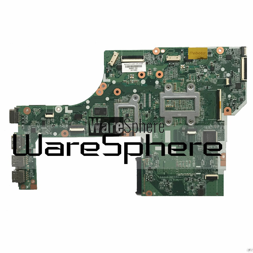 Motherboard Intel i7-6500U 827026-001 for  HP ProBook 450 470 G3 DAX63CMB6H1 827026-501 827026-601