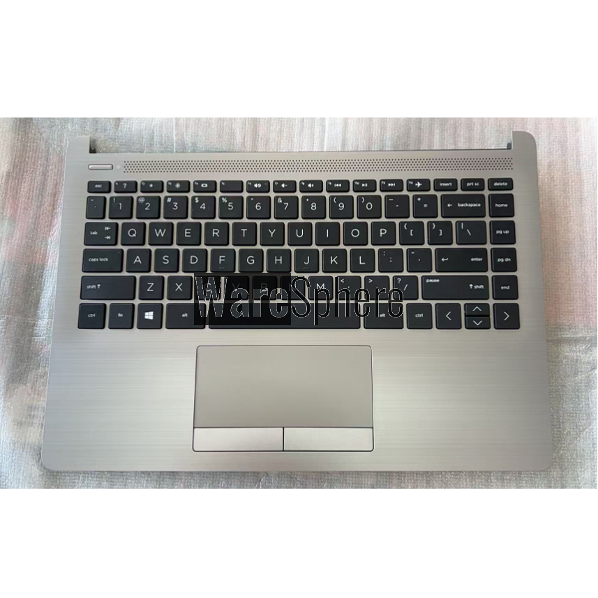 Top Cover Upper Case Palmrest for HP 240 G8 With Keyboard And Touchpad M42490-001 Silver