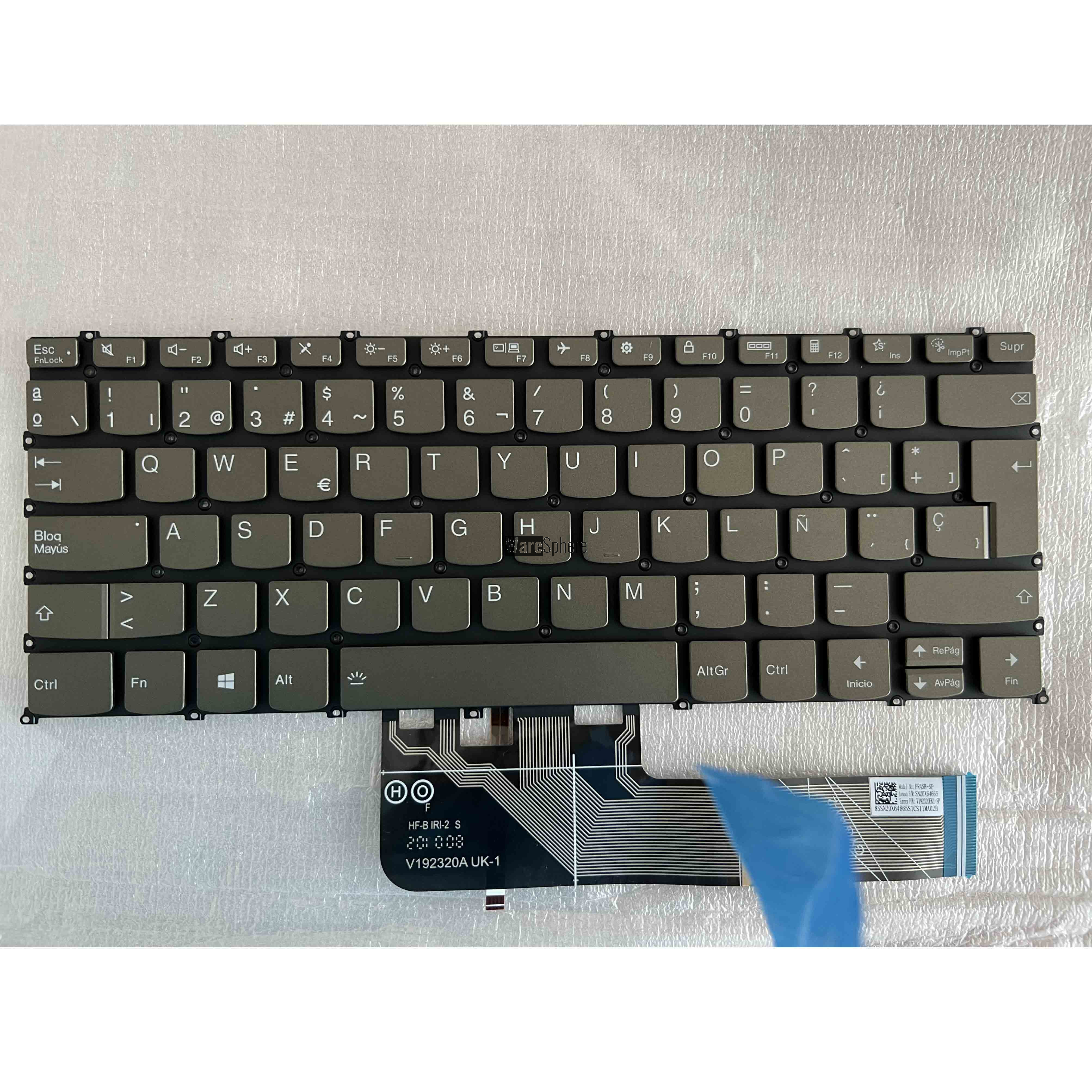 Laptop Spanish Keyboard for LENOVO Flex 5-14IIL05 SN20X64665
