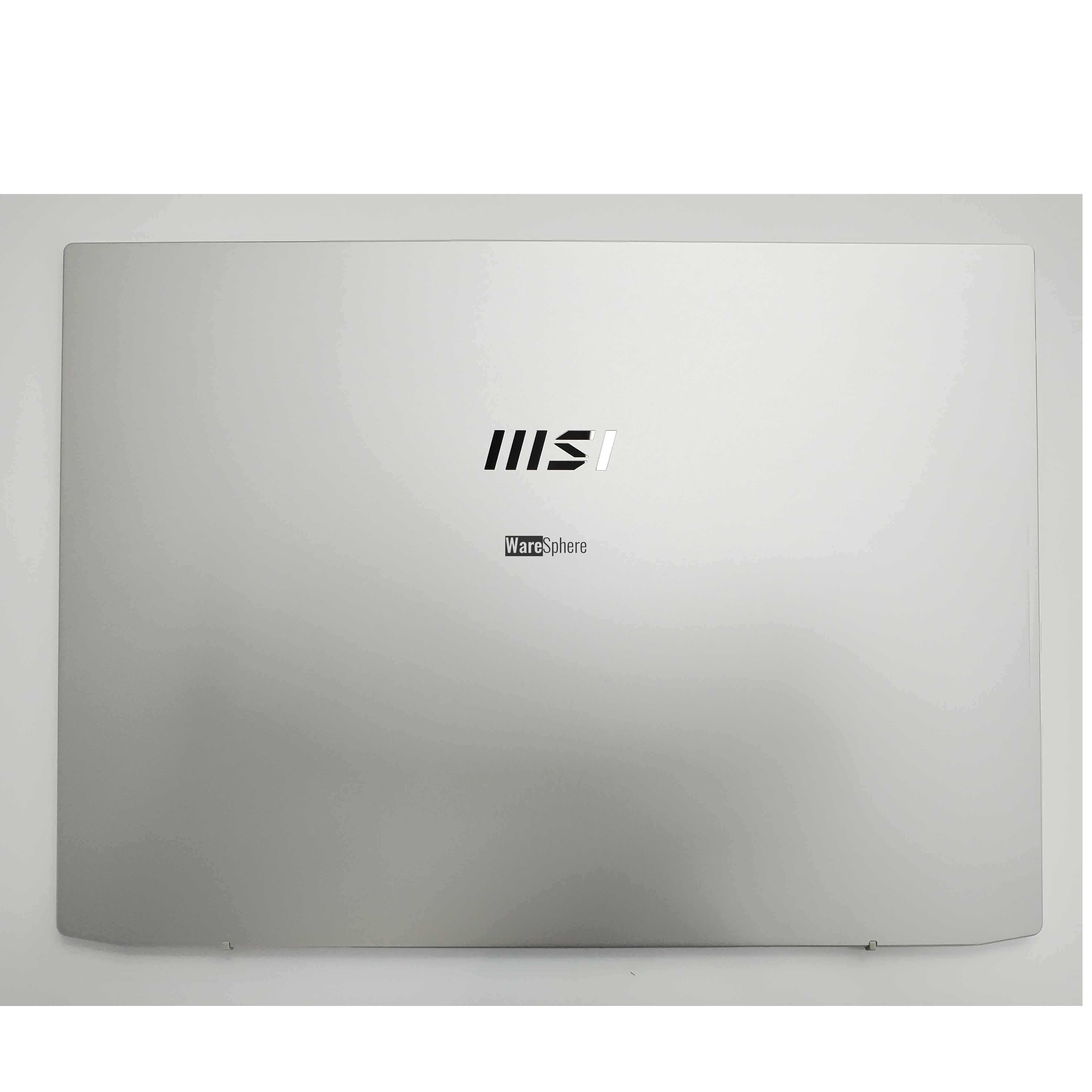 LCD Back Cover for MSI Summit E16 Flip Evo A12MT-039CN 592A411 Silver