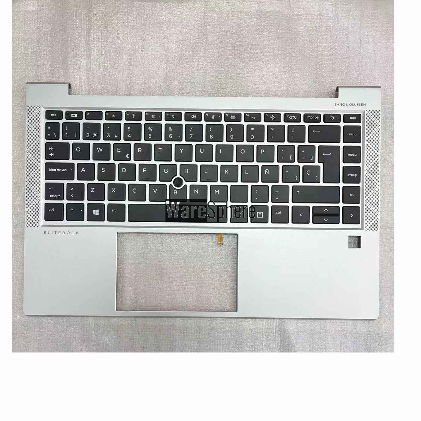 Top Cover Upper Case for HP ELITEBOOK 840 G7 With Keyboard 6070B1707702 M07090-071 Silver SP