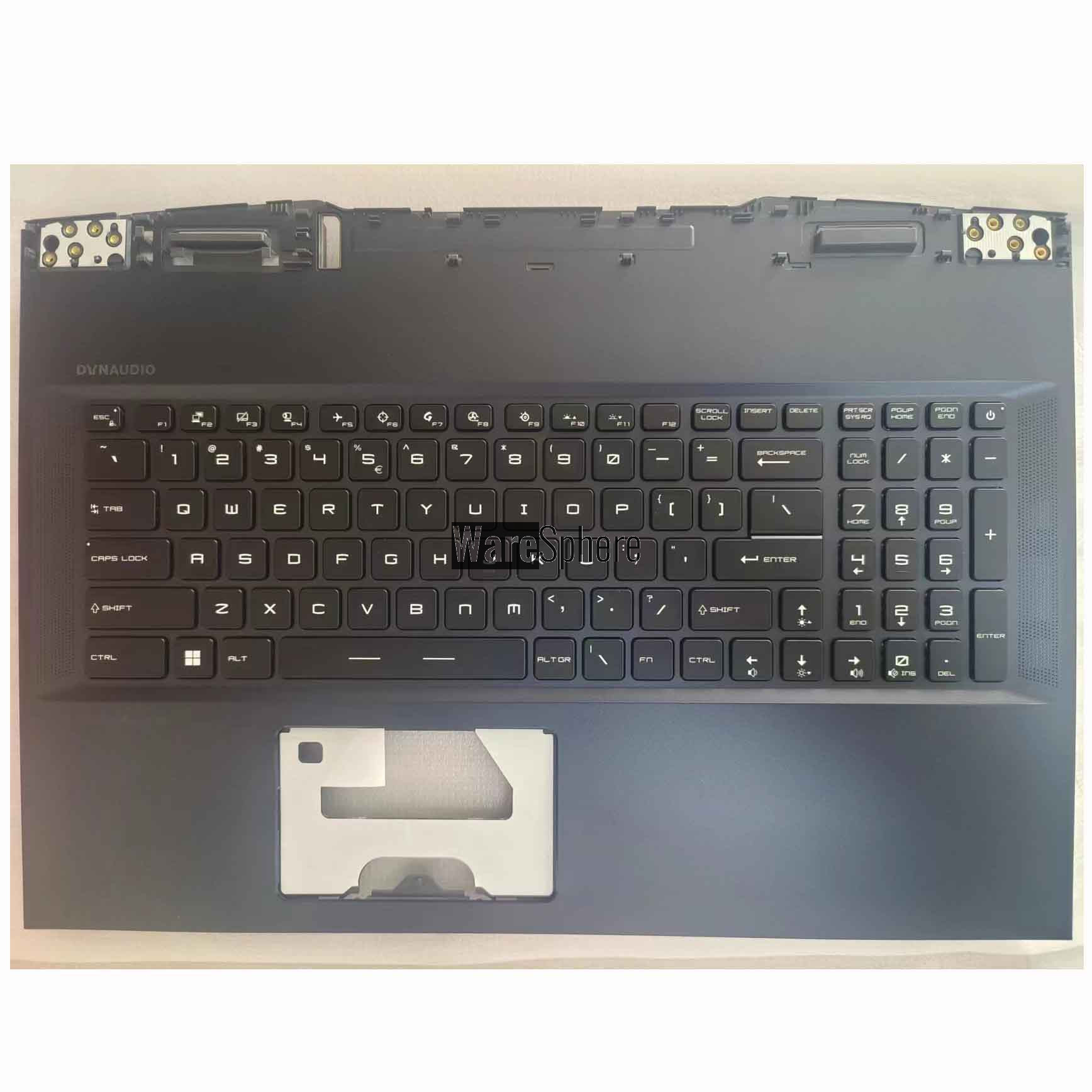 Top Cover Upper Case for MSI GE76 With RGB Backlit keyboard 3077K4C423Y31 Dark Blue