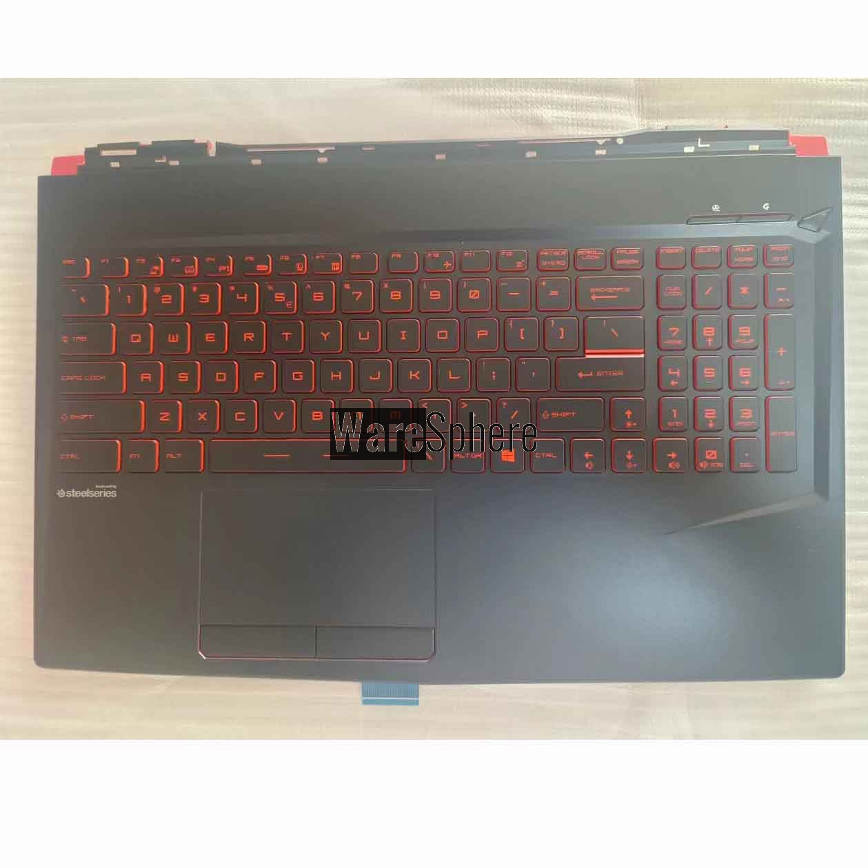 Top Cover Upper Case for MSI GL63 With Red Words Backlit keyboard 3076P6C223TA22 Black