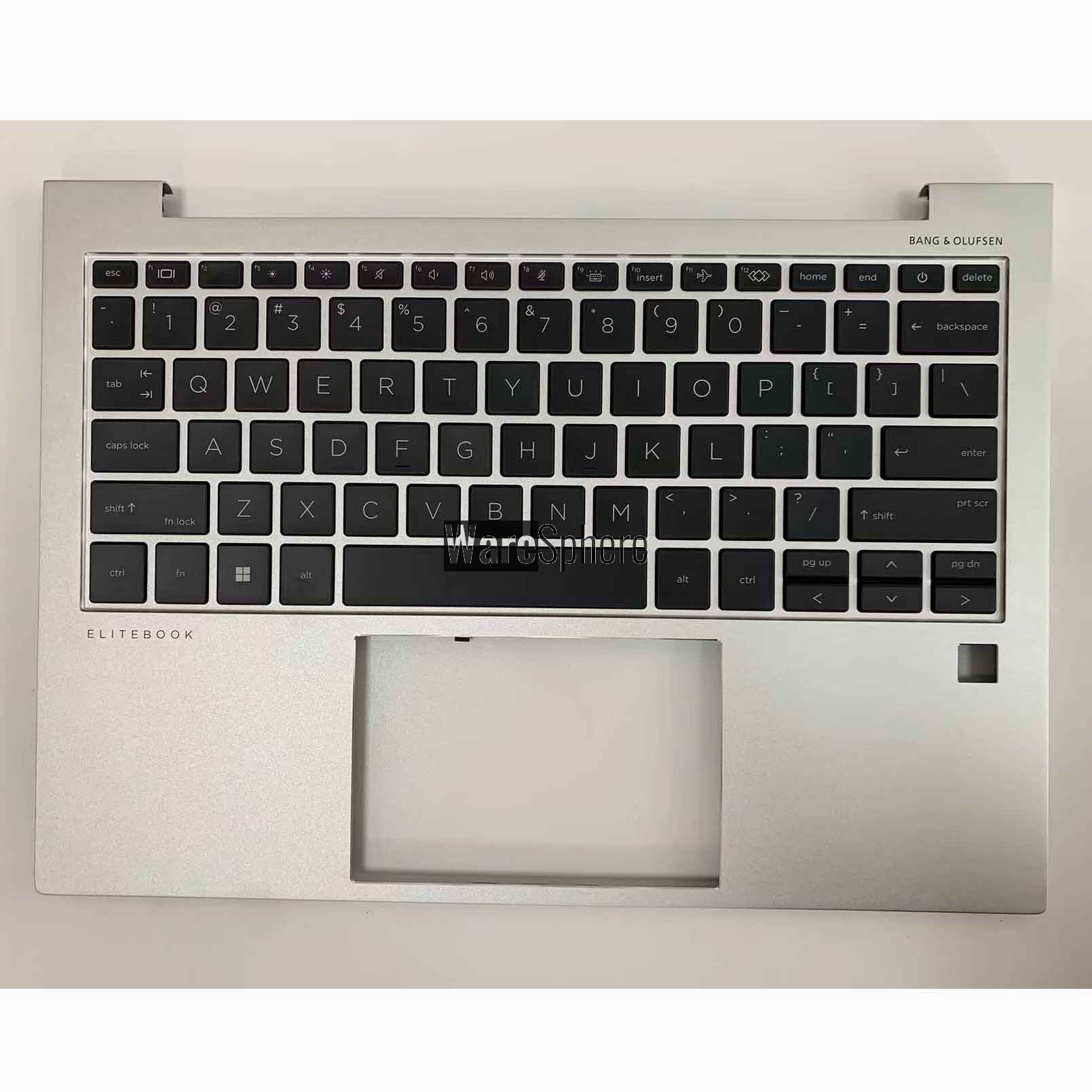 Top Cover Upper Case for HP EliteBook 830 G9 With Backlit Keyboard N08383-001 6070B1966901 Silver
