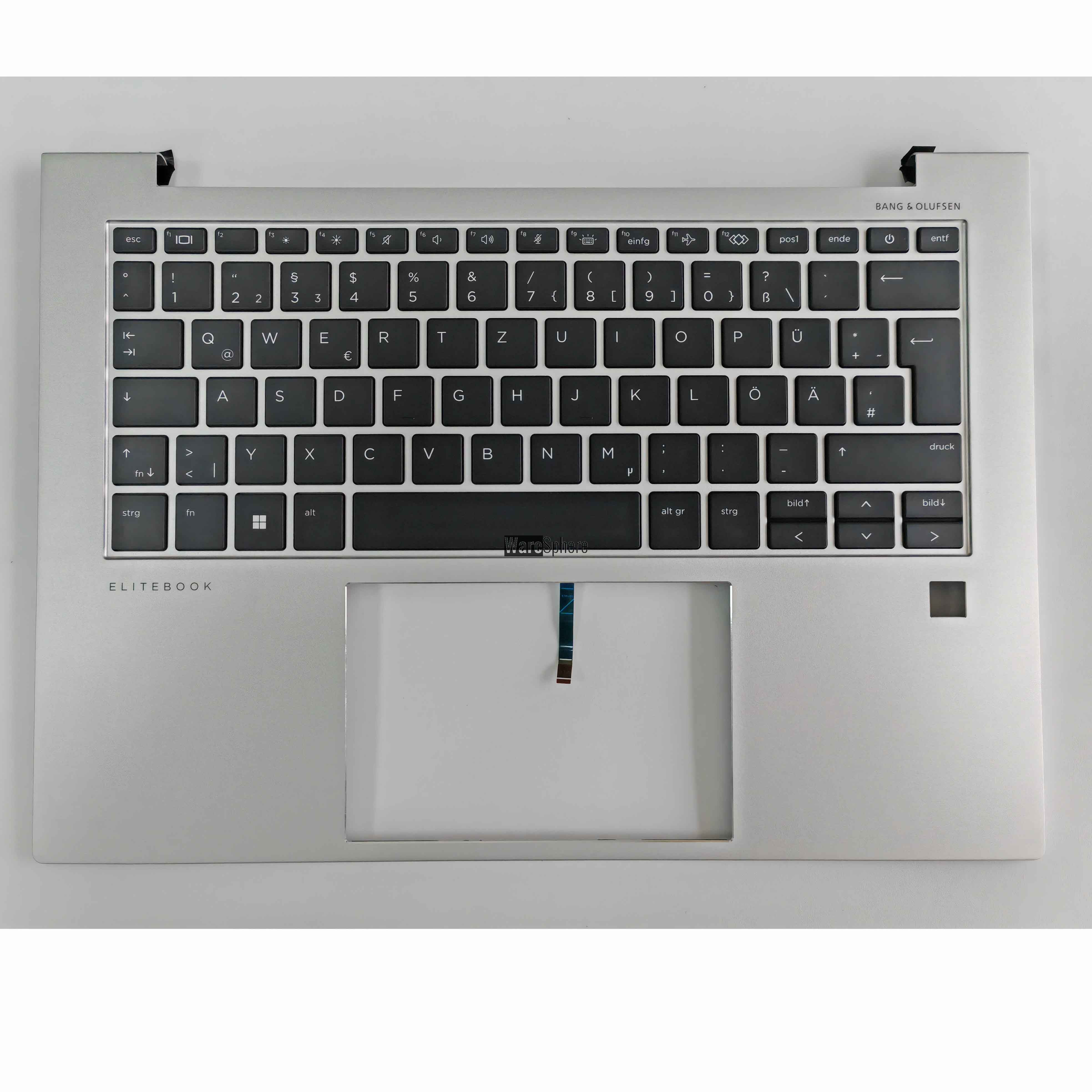 Top Cover Upper Case for HP EliteBook 840 G9 With Backlit Keyboard GR 6070B1965712 N08383-041 Silver