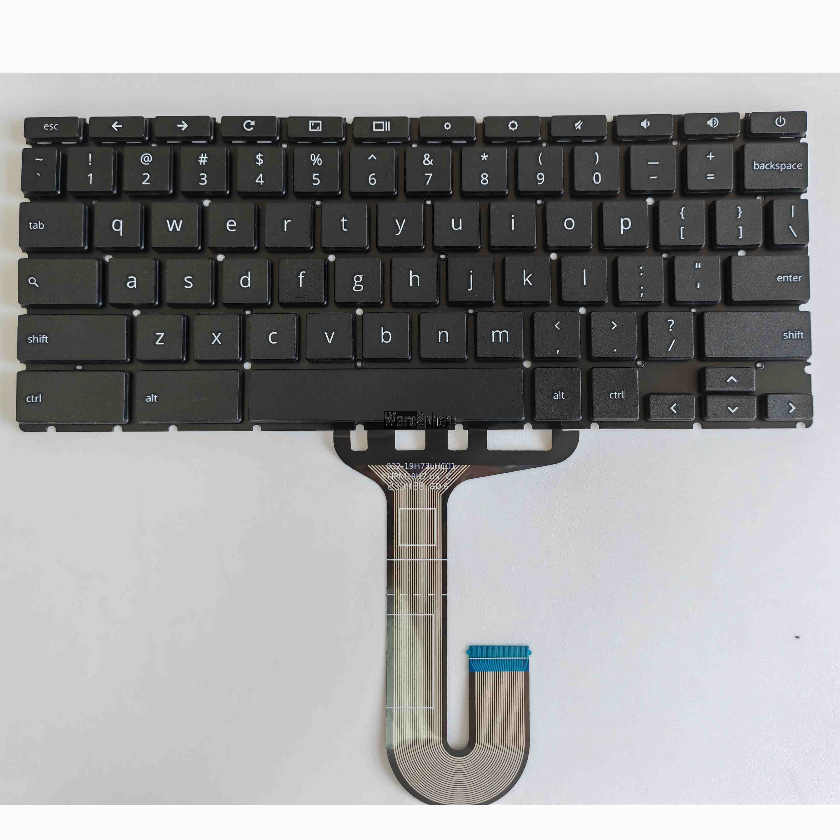 Laptop US Keyboard for HP Chromebook 11 G9 EE Black