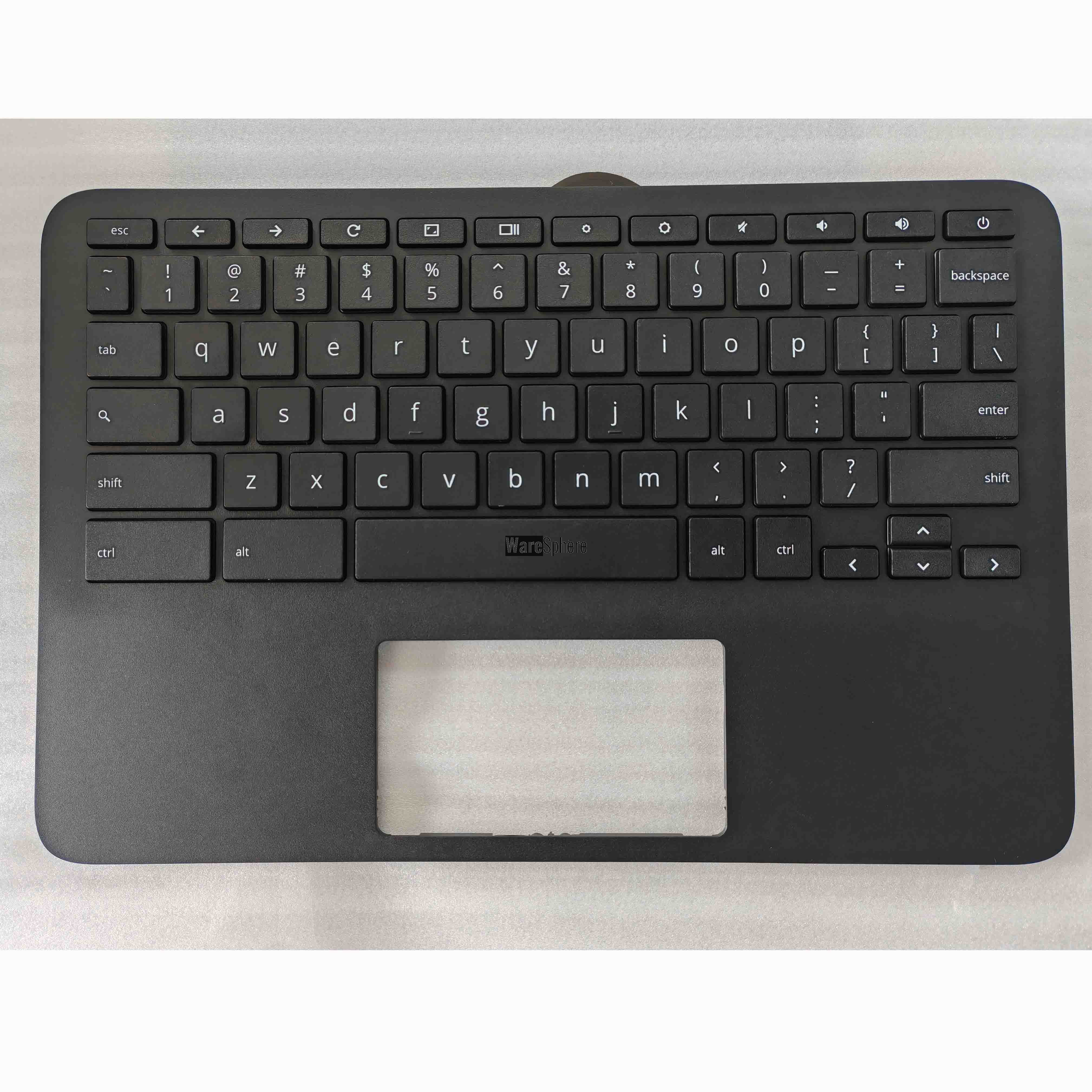 Top Cover Upper Case for HP Chromebook 11MK G9 EE With KB W/O TP M44258-001 Black