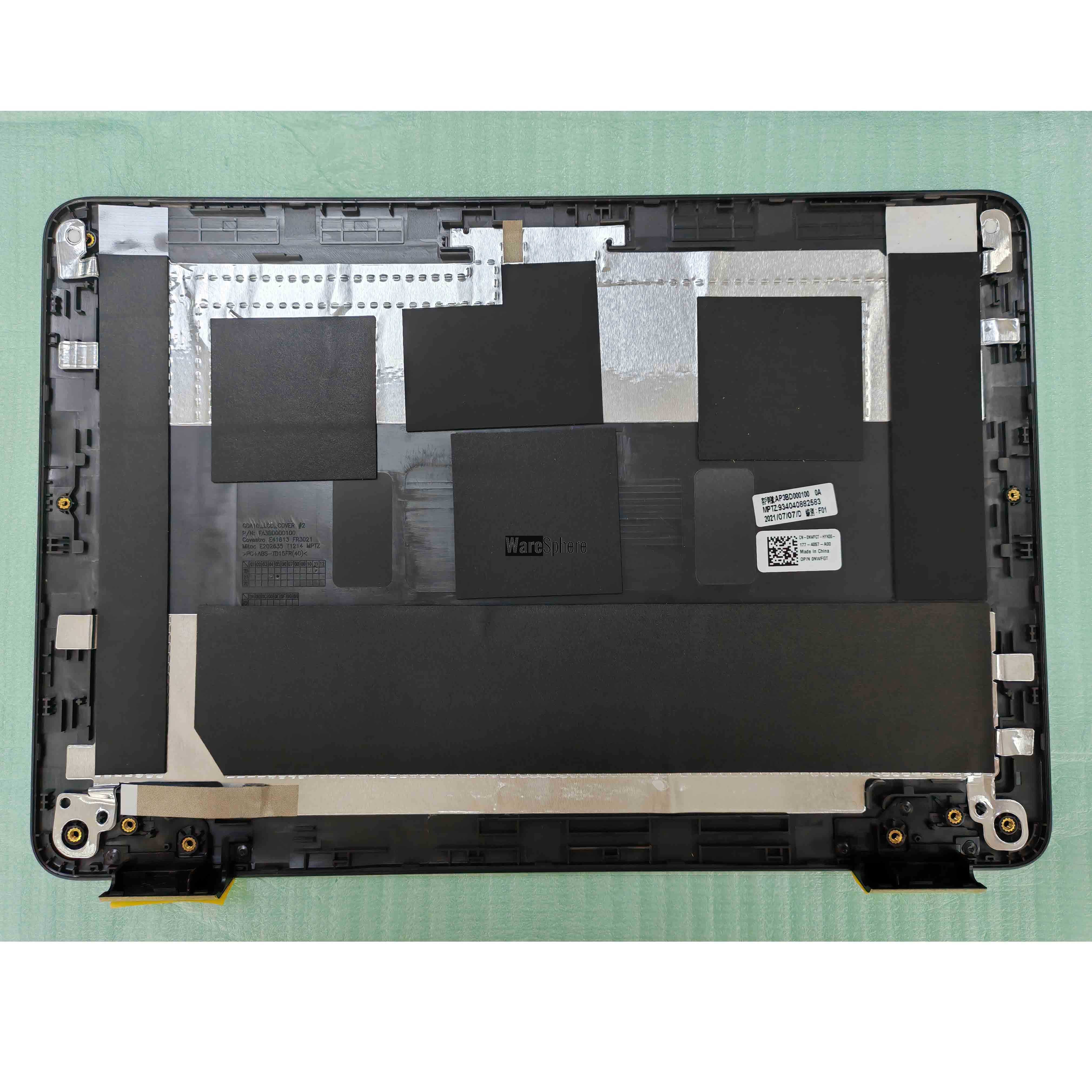 LCD Back Cover for Dell Chromebook 11 3100 0NWFGT NWFGT AP3BD000100 Black