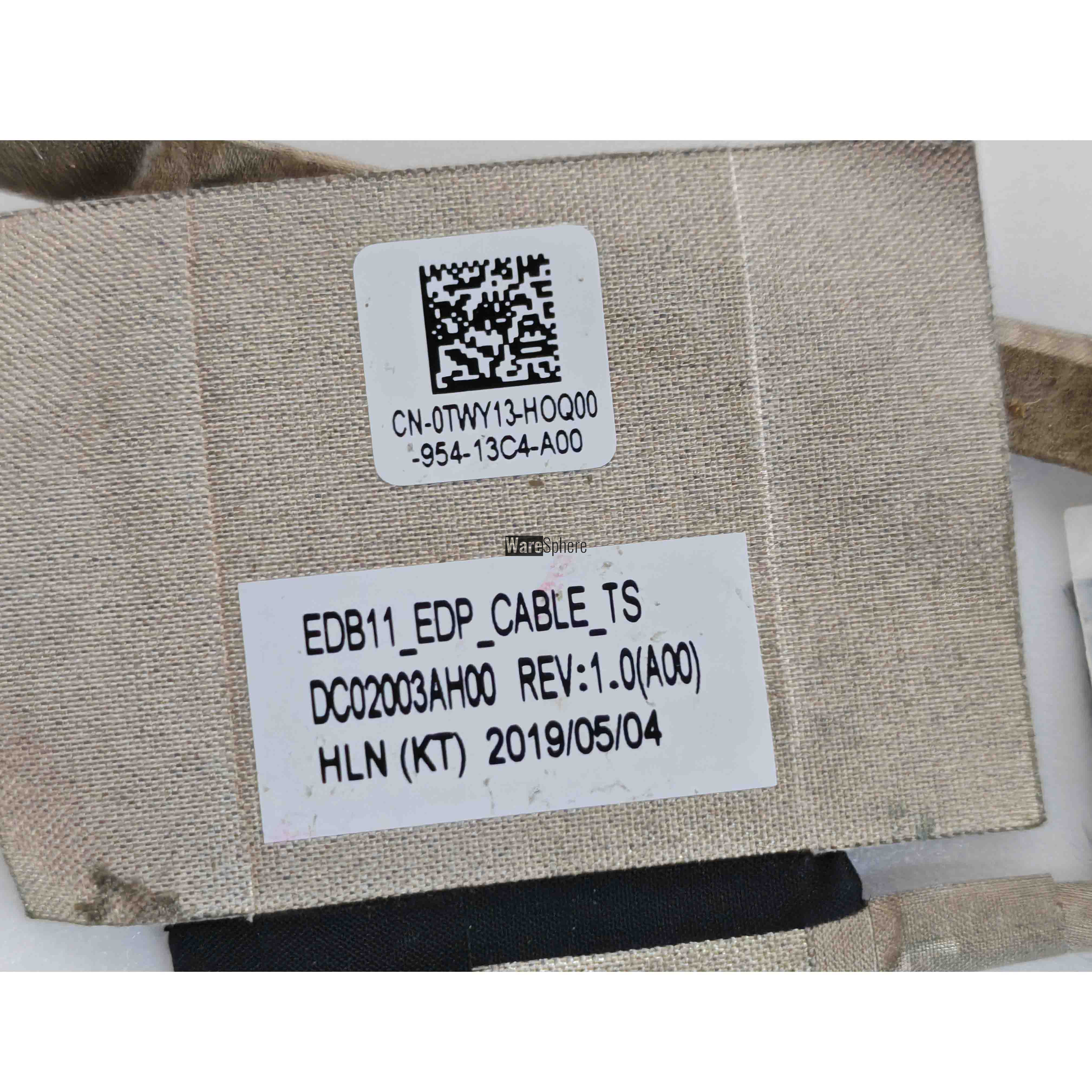 LCD Cable for Dell Chromebook 11 3100 0TWY13 TWY13 DC02003AH00 