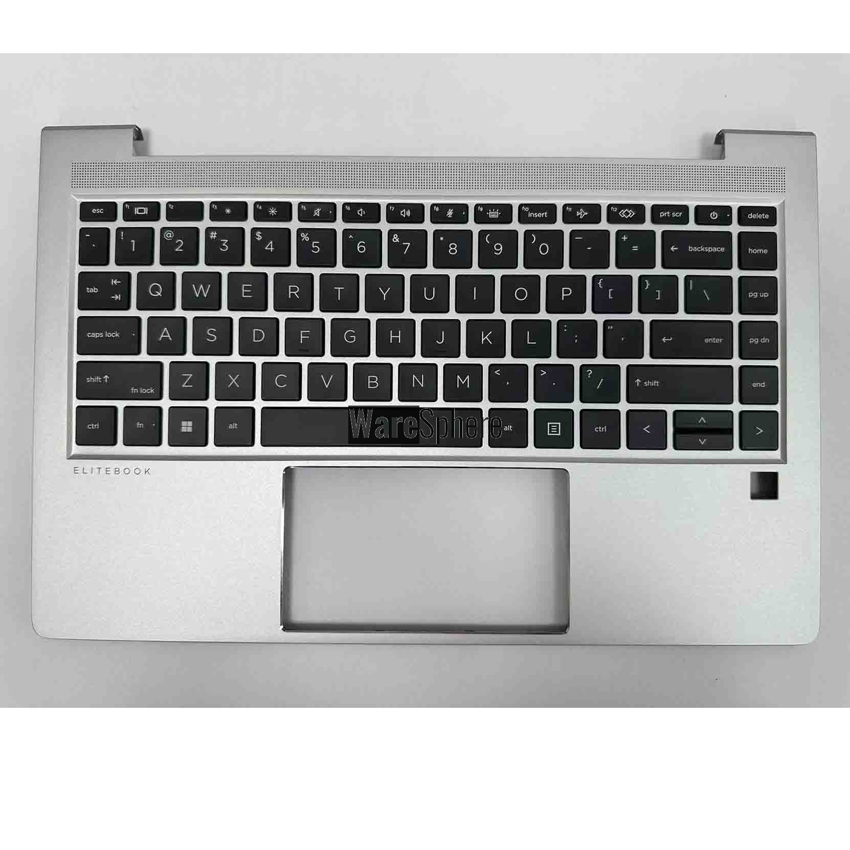 Top Cover Upper Case for HP EliteBook 645 G9 640 G9 With BL KB Silver N17709-001
