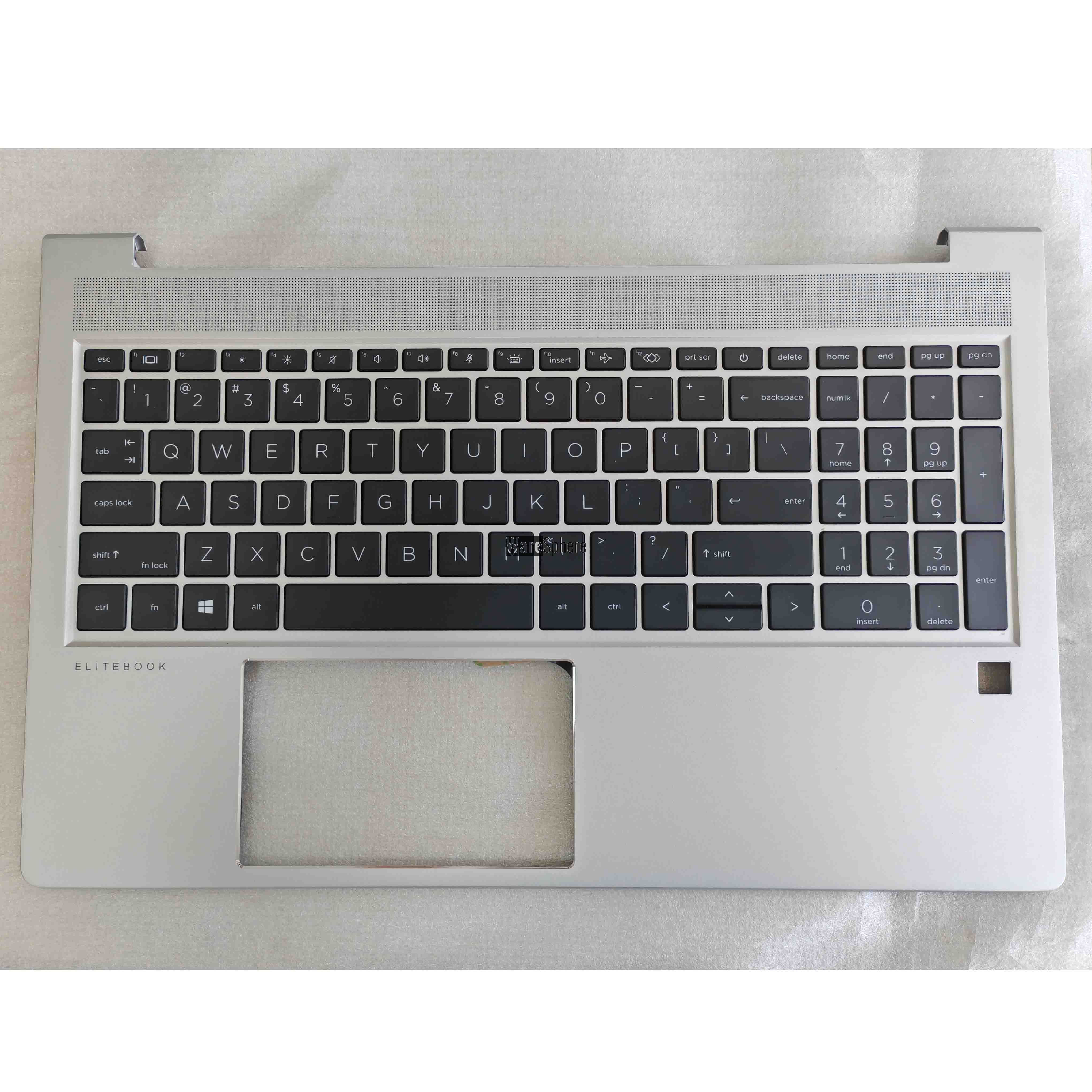Top Cover Upper Case for HP EliteBook  650 G10 With BL KB Silver N45680-001