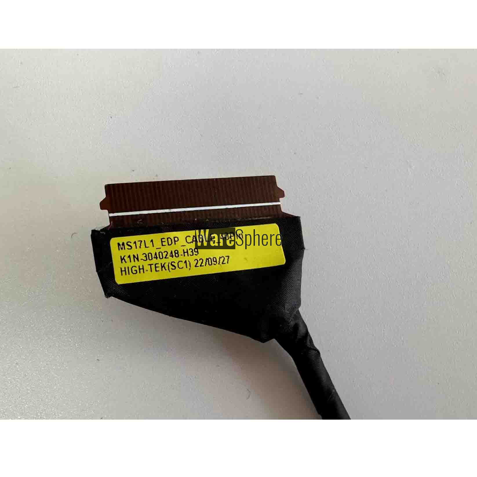 LCD Cable for MSI GF76 GL76 MS-17L1 40PIN K1N-3040248-H39