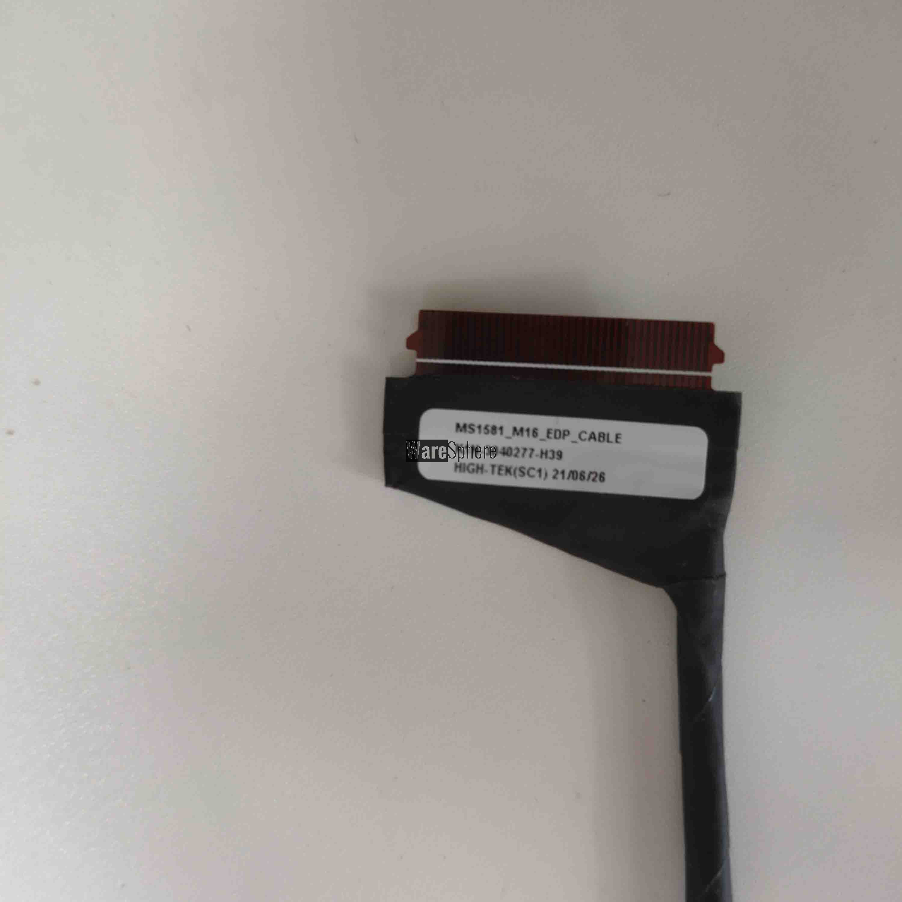 LCD Cable for MSI GF66 GL66 MS1581 K1N-3040277-H39