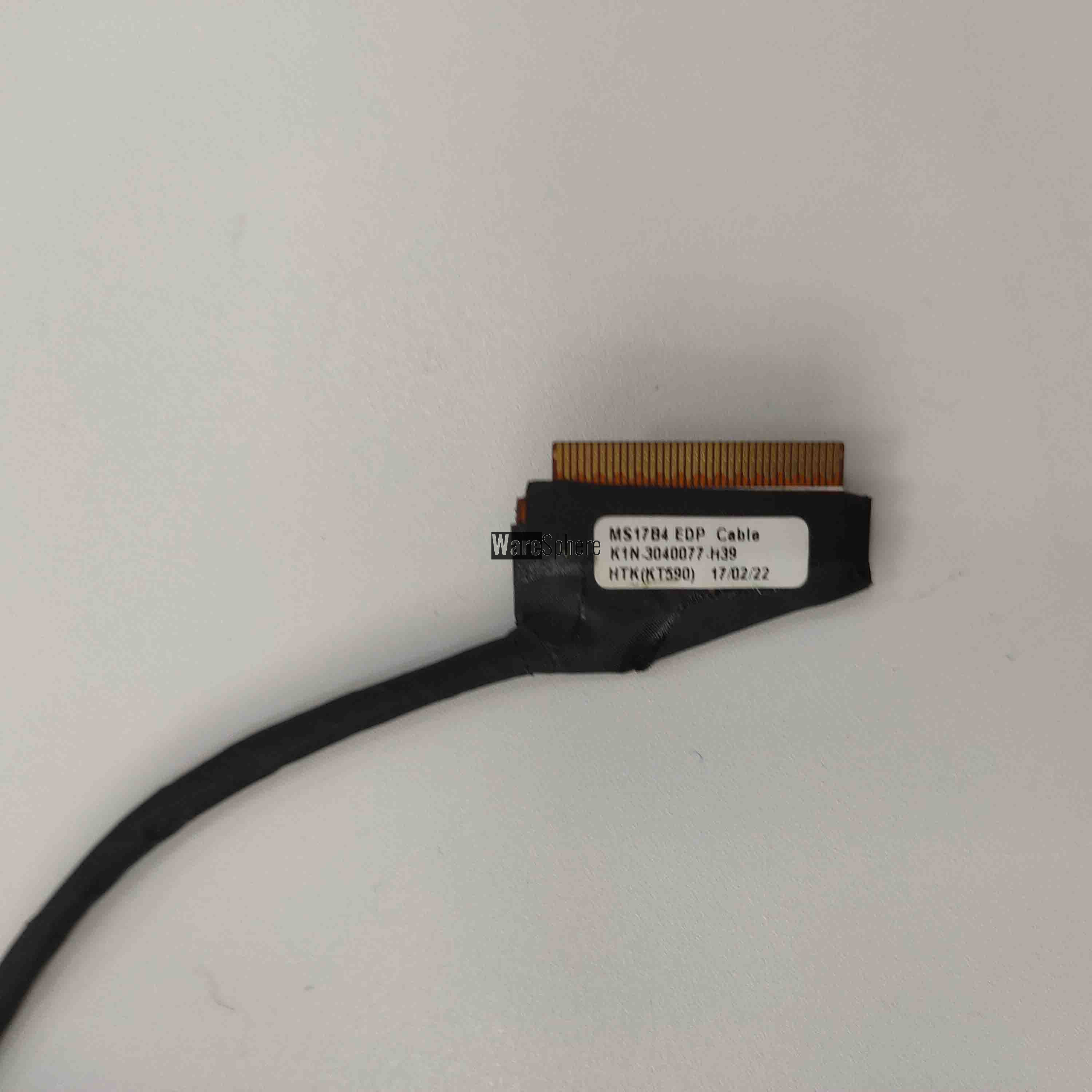 LCD Cable for MSI MS-17B4 K1N-3040077-H39  
