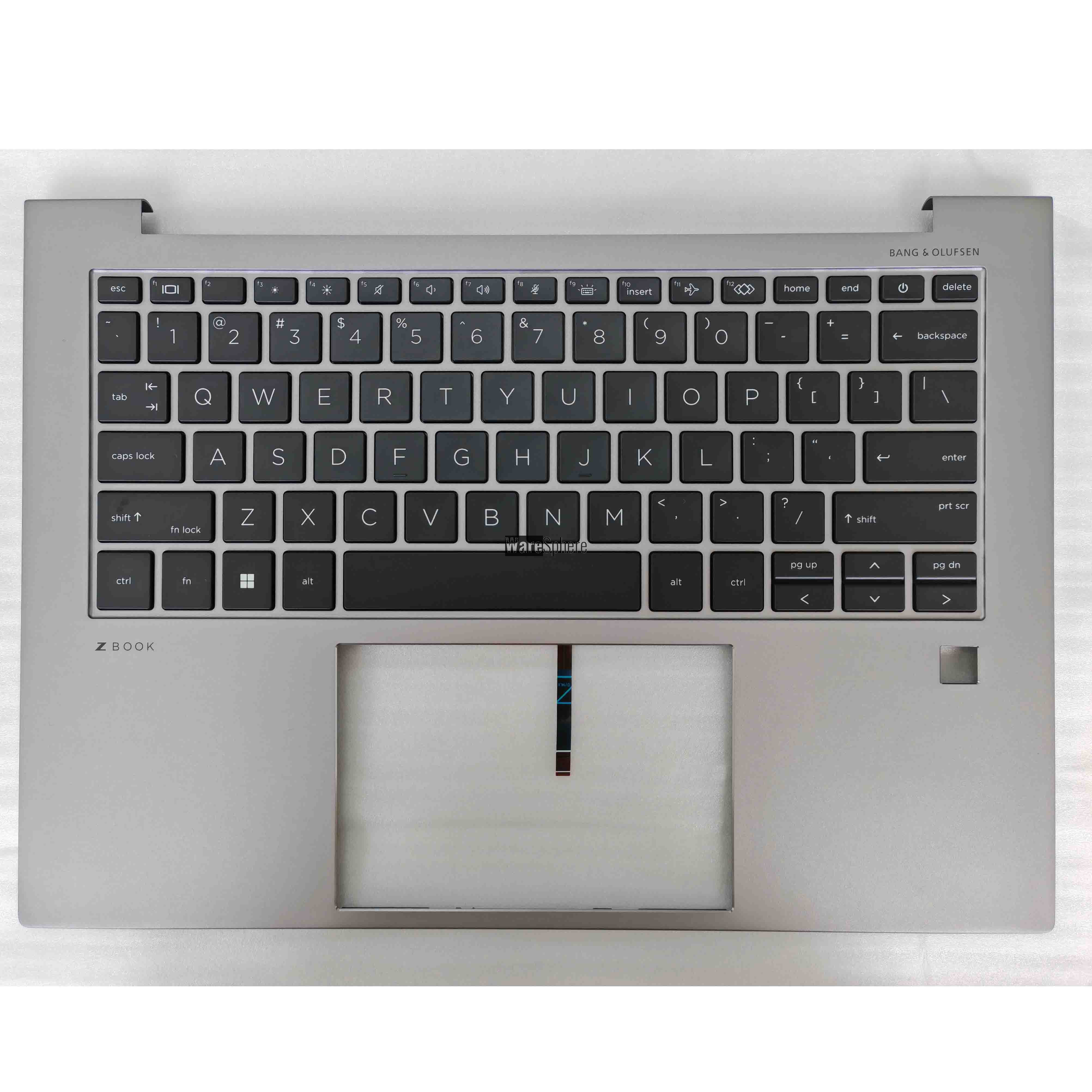 Top Cover Upper Case for HP ZBook Firefly 14 G9 With Backlit KB 6070B2190311 Silver Grey