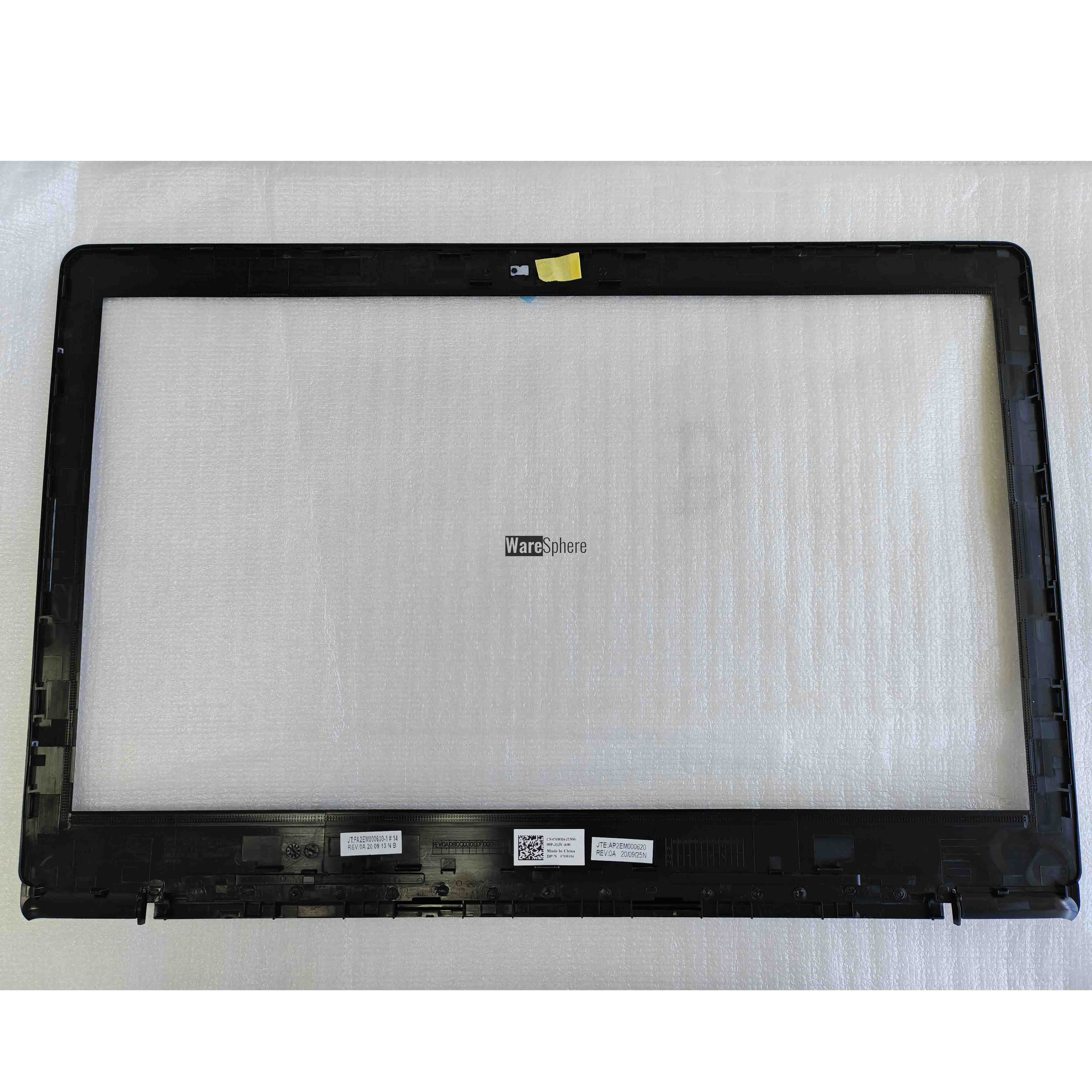 LCD Front Bezel for Dell Inspiron 15 3593 3580 076WH4 76WH4 Black