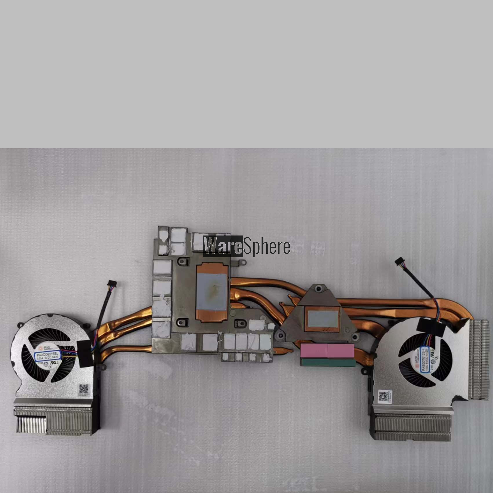 Heatsink and Fan for MSI GL65 GE65 MS-16U1 E32-2500453-A02