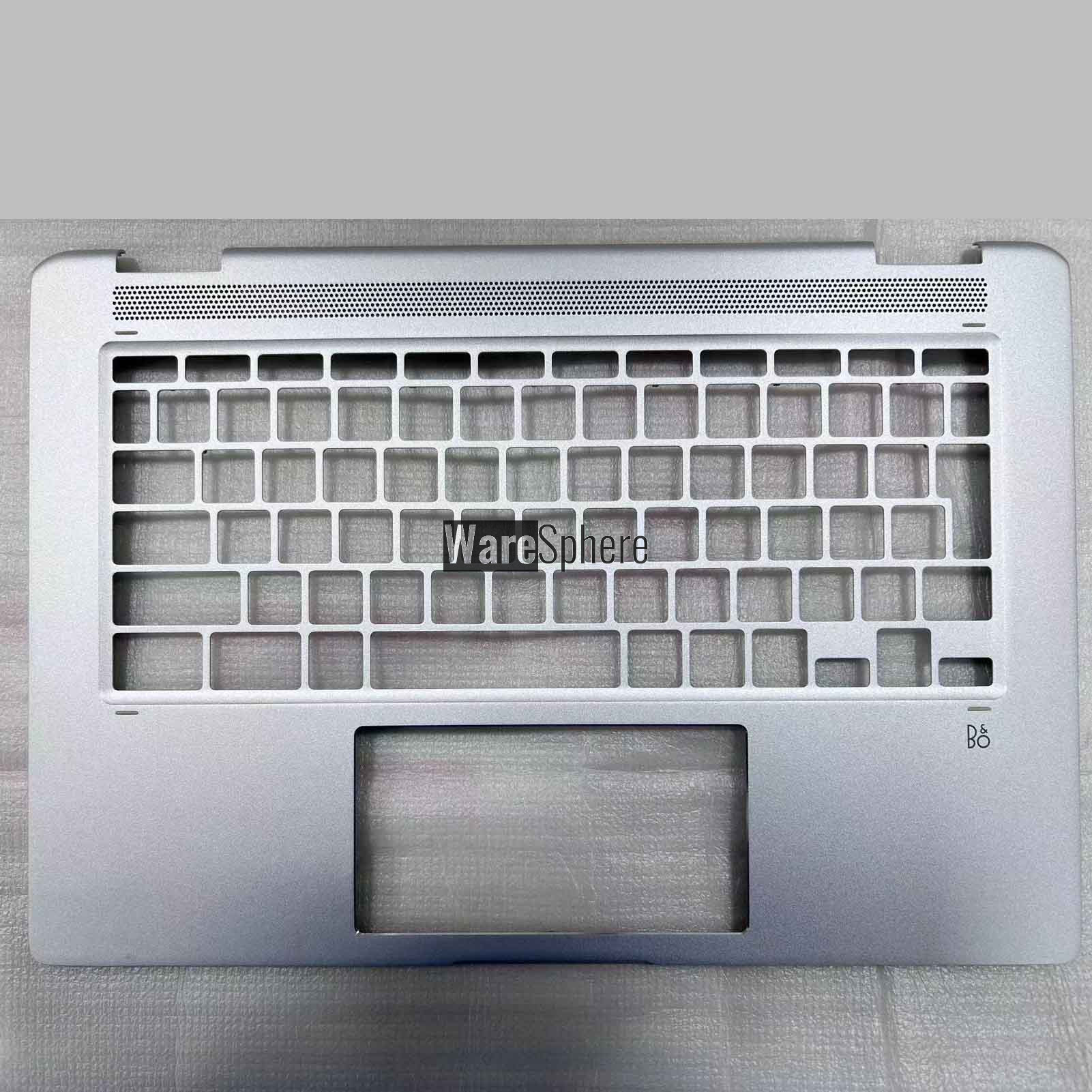 Top Cover Upper Case Palmrest UK layout for HP Chromebook 14B-CA 4F0G9TATPB0 Silver