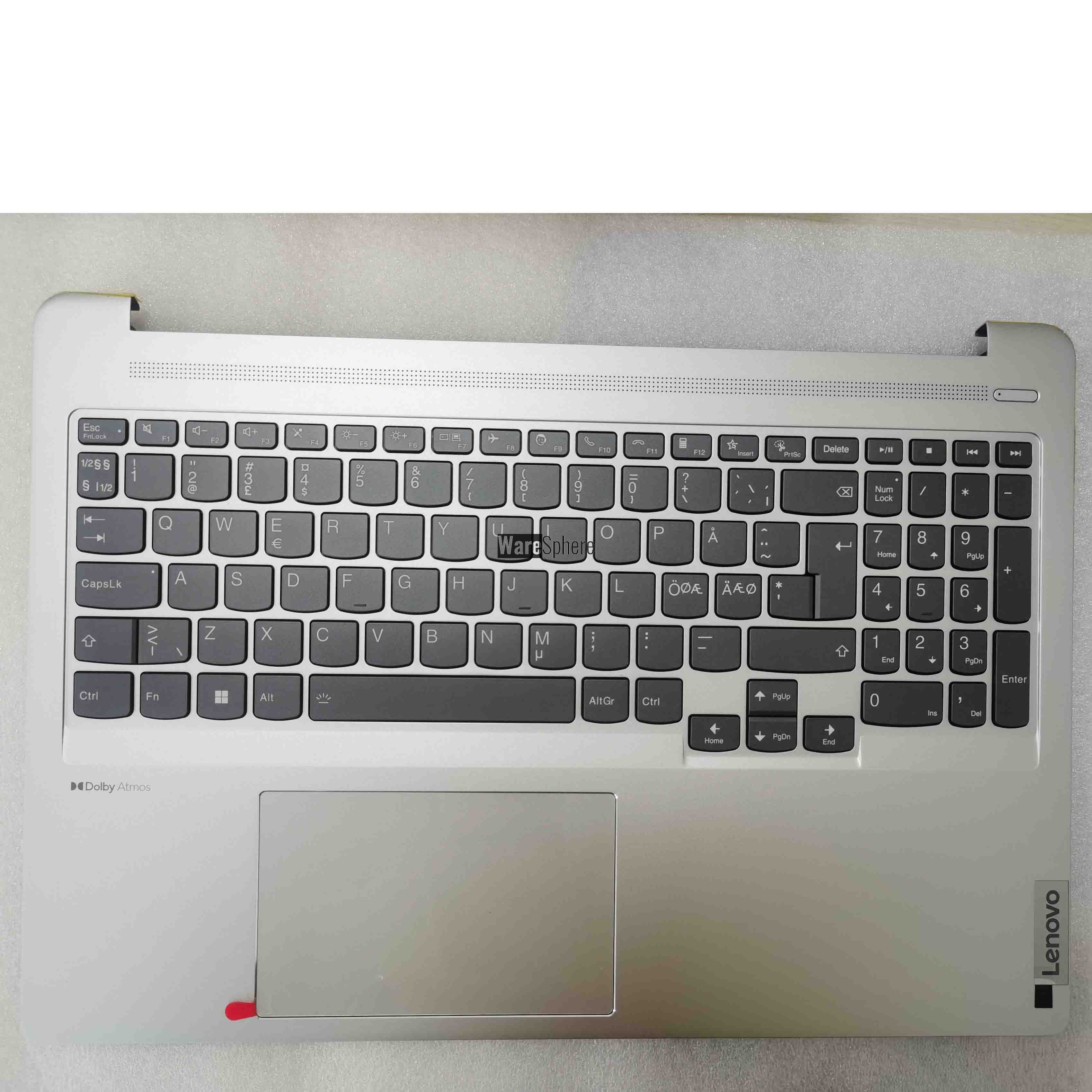  Top Cover Upper Case With keyboard and touchpad for Lenovo NBS570 HQ20721864000 Silver