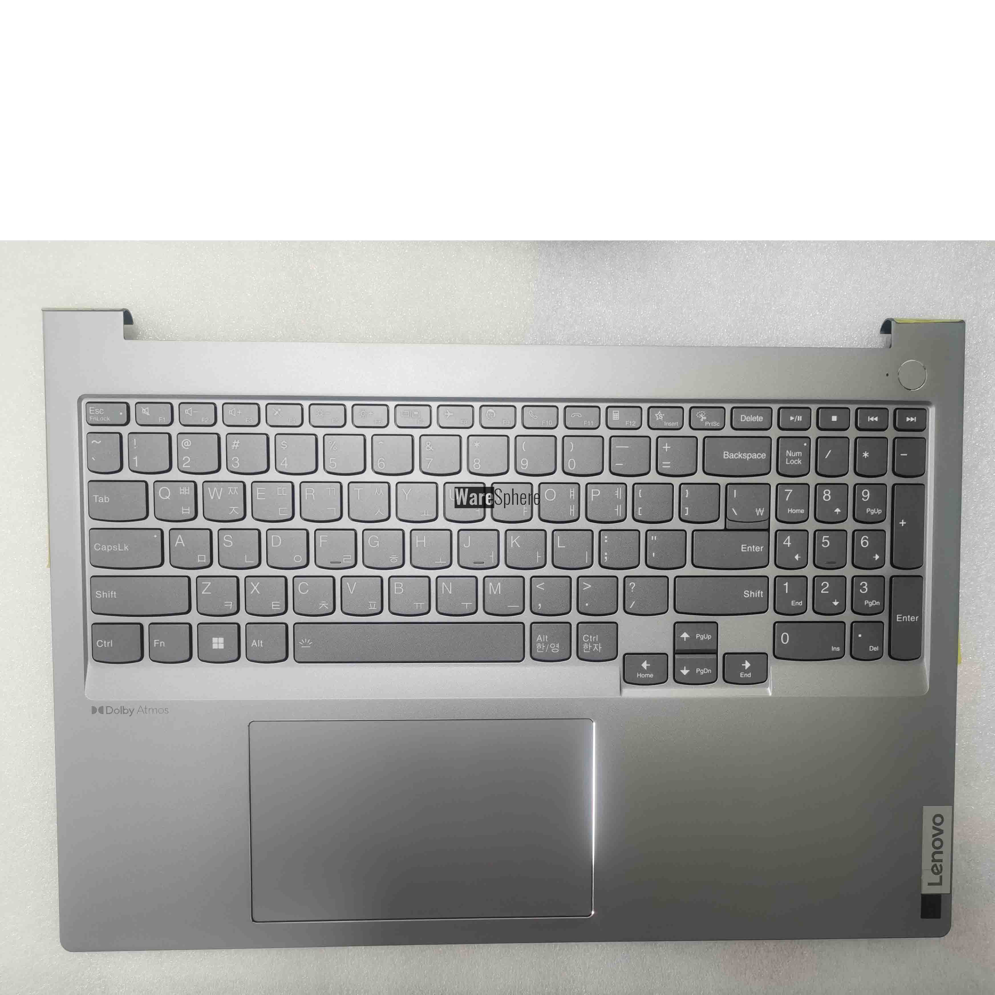 Top Cover Upper Case With keyboard and touchpad for Lenovo  ThinkBook 16 G4+ NB5986    HQ20721695000  ﻿ Korean