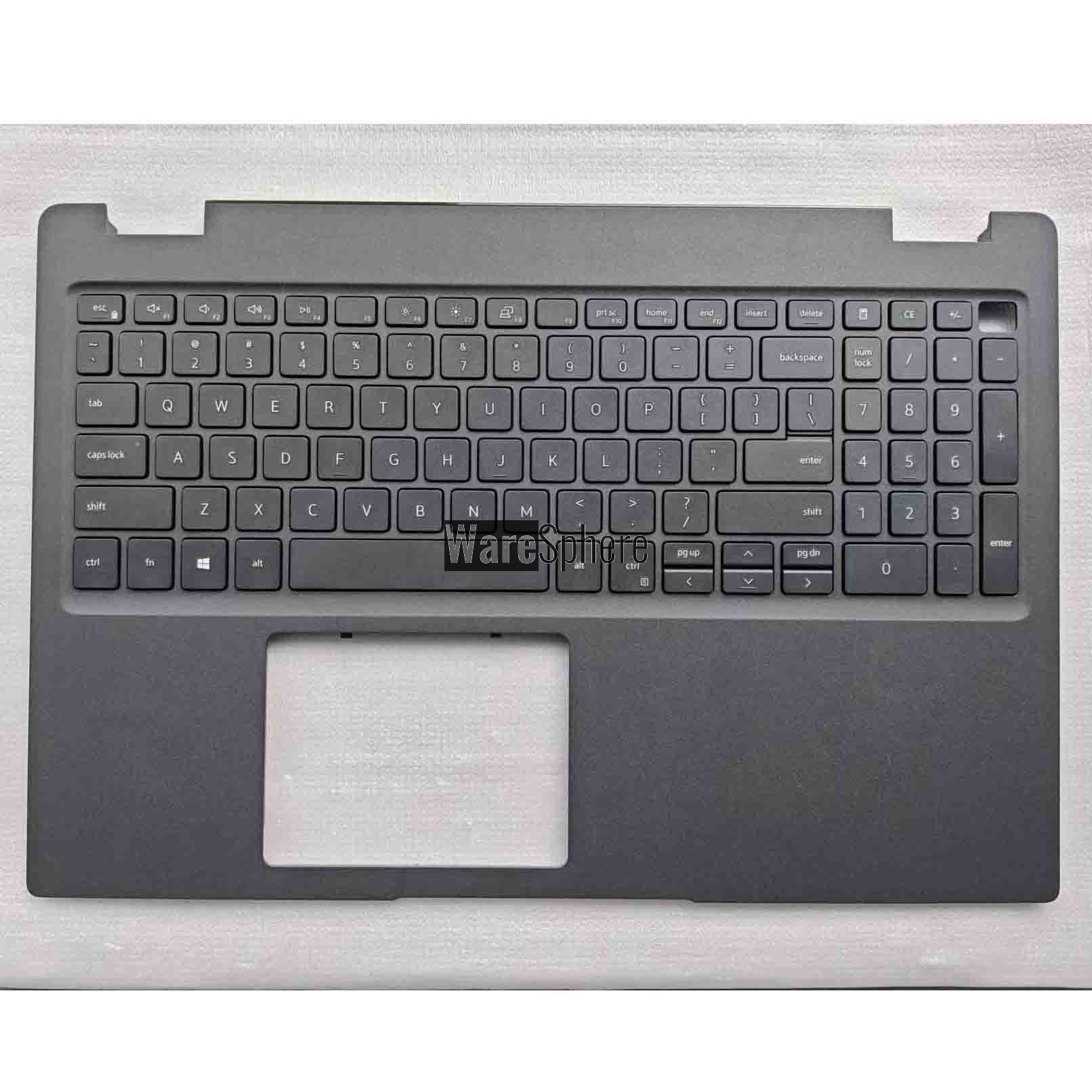  Top Cover Upper Case for Dell Latitude E3510 With Non-Backlit Keyboard 0JYG4Y Black