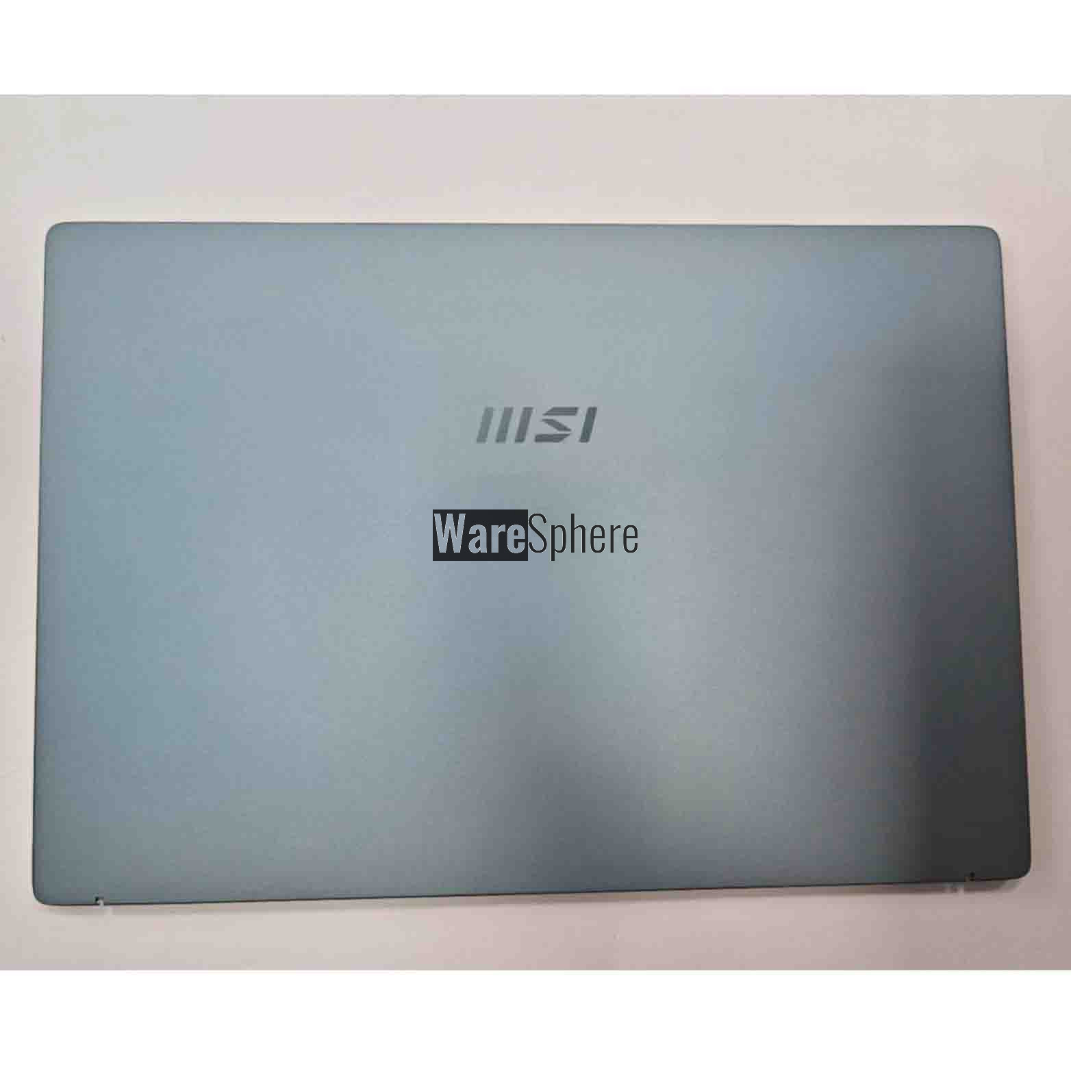 LCD Back Cover for MSI Prestige14 MS-14C4 307-4C4A635 Blue