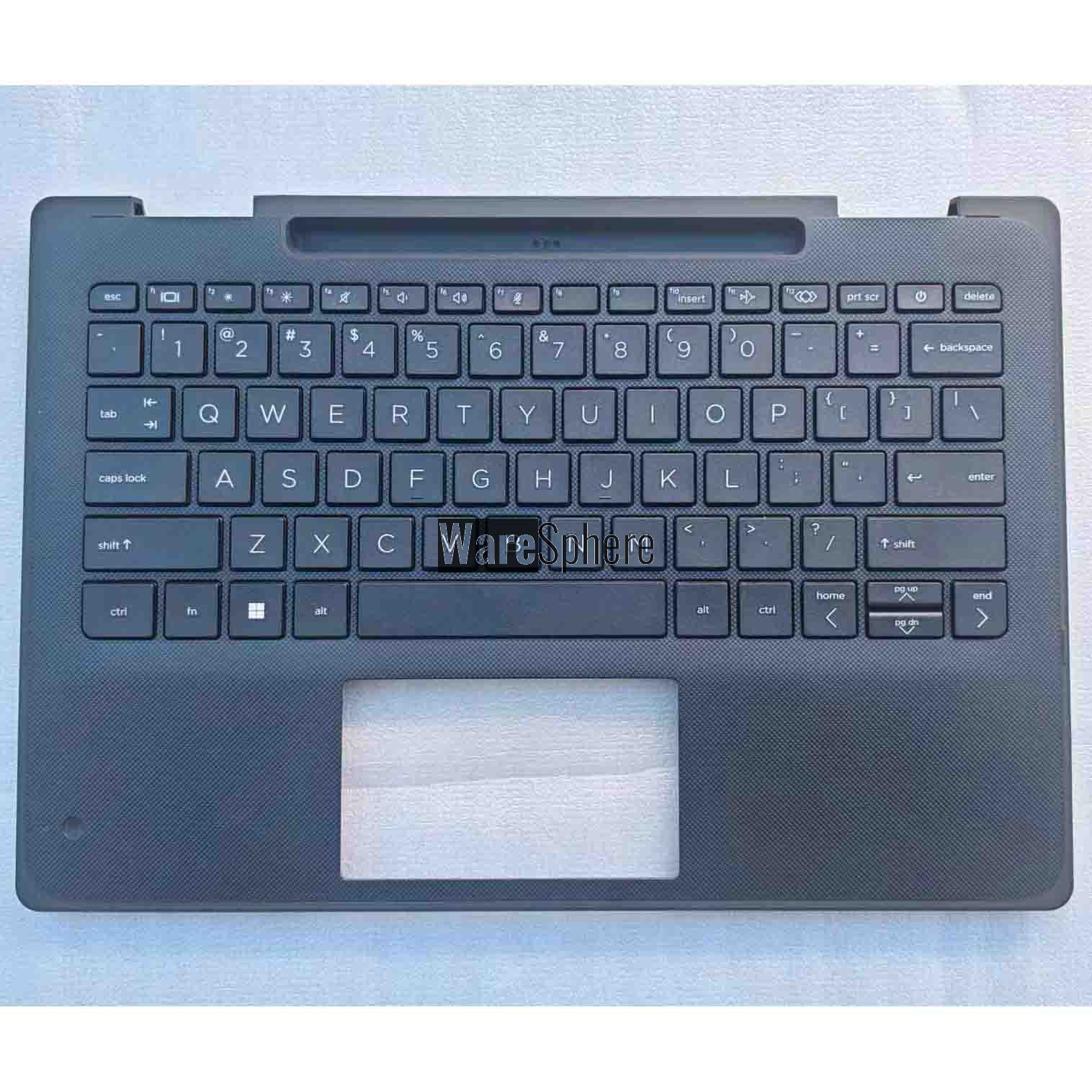  Top Cover Upper Case  for HP Pro X360 Fortis 11 G9 With Non-Backlit Keyboard Strokes And Camera 6070B1988201 N00451-001 Black