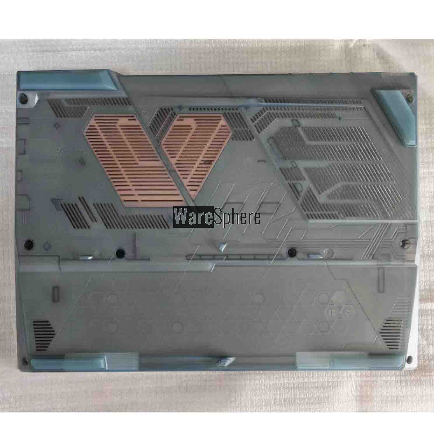 Bottom Base Cover for For MSI 14 Air A13V MS-14P1 4P1D411 Transparent