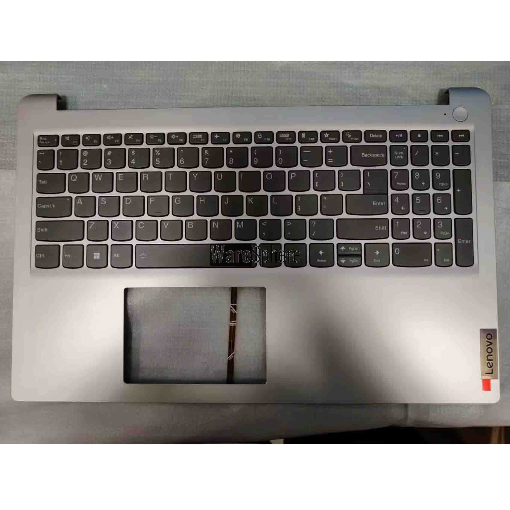  Top Cover Upper Case Palmrest  for Lenovo IdeaPad 1-15ADA7 With Backlit Keyboard 5CB1F36624 AP3L6000260 Silver