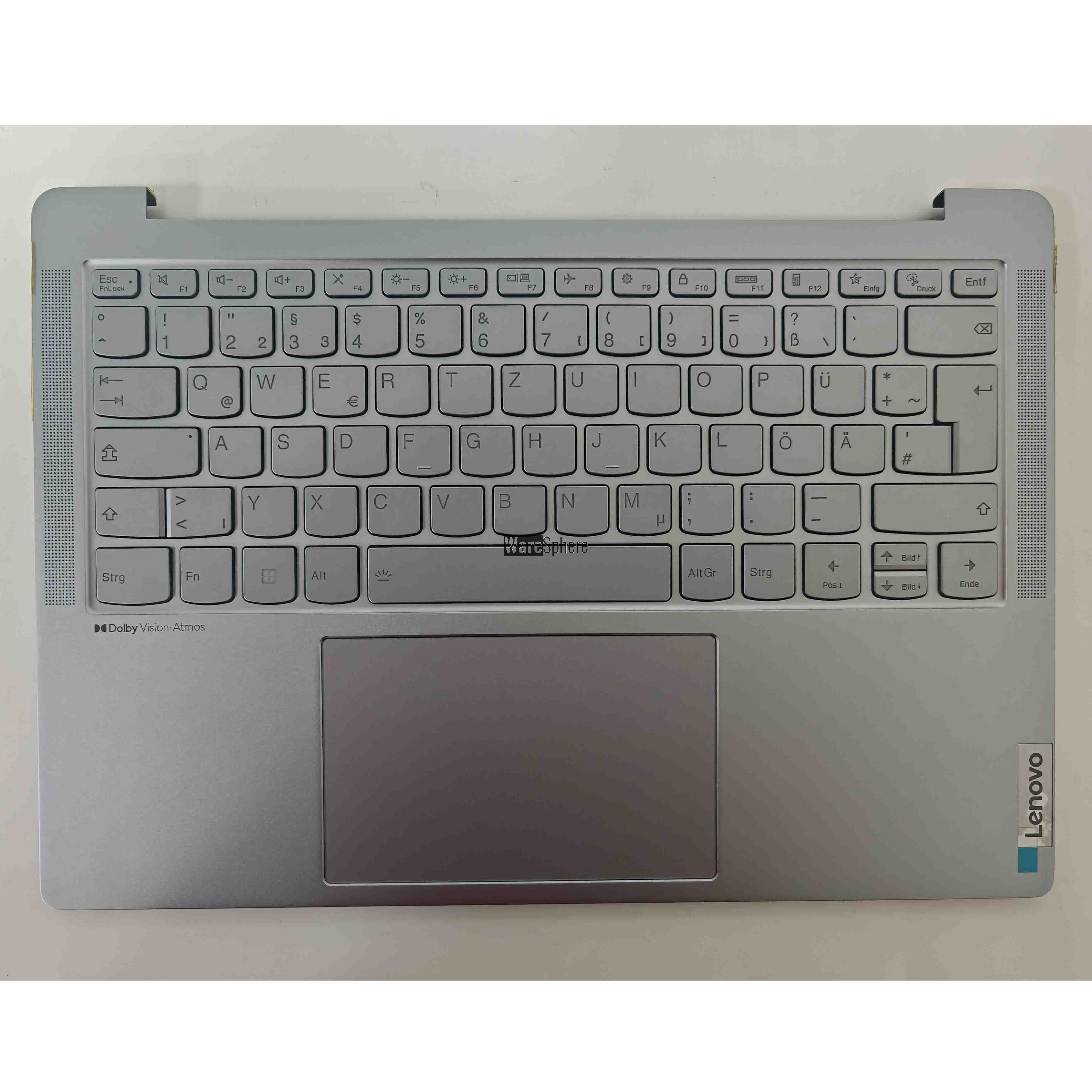 Top Cover Upper Case Palmrest for Lenovo Ideapad New Air14 IAP8 With Keyboard And Touchpad NB6287  HQ207220DP000 Metal Light Blue