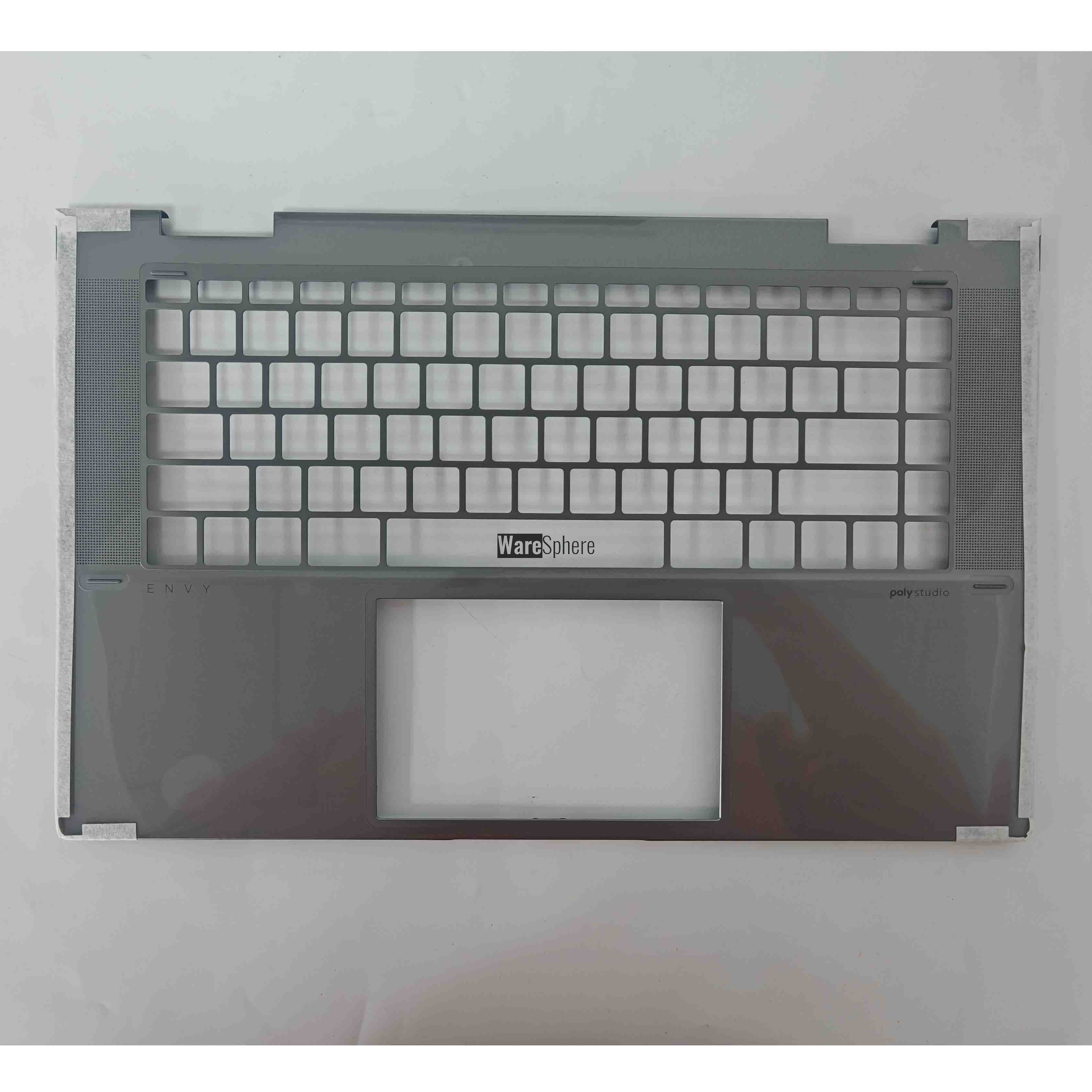 Top Cover Upper Case Palmrest for HP Pavilion 15-FH 15-FE AM98N000201 Mineral Silver Aluminum