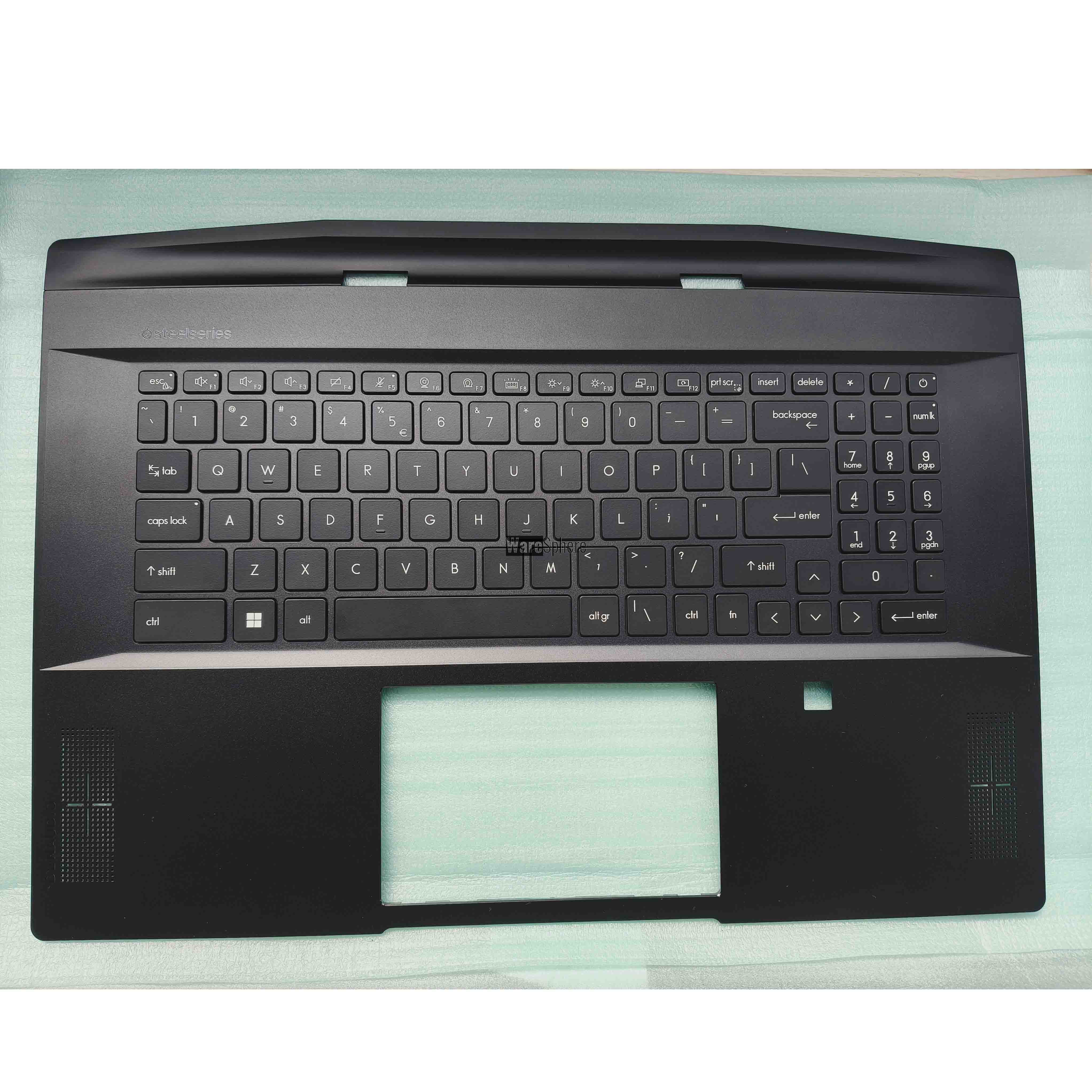  Top Cover Upper Case Palmrest for MSI GS77 MS-17P1 With Colorful Keyboard 307-7P1C213 Black