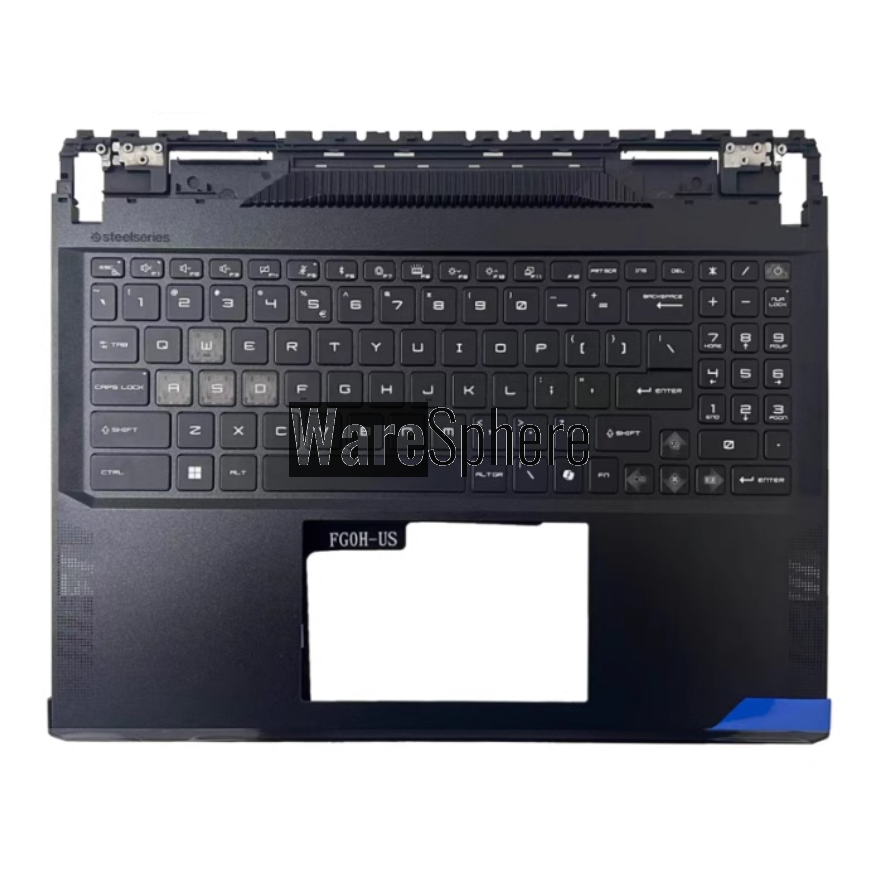  Top Cover Upper Case Palmrest for MSI GE68 MS-15M1 With Colorful Keyboard 307-5M1C211 Black