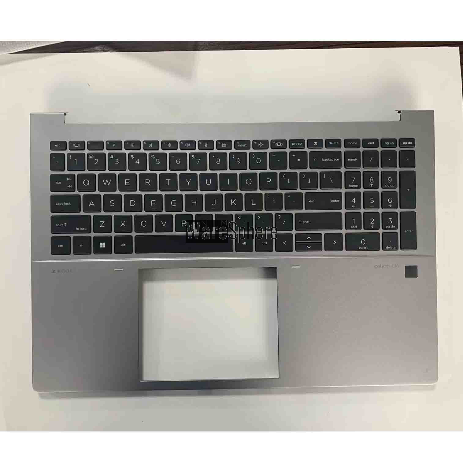  Top Cover Upper Case Palmrest for HP ZBOOK Fury 16 G9 With US Backlit Keyboard 6070B2223511 Silver Gray