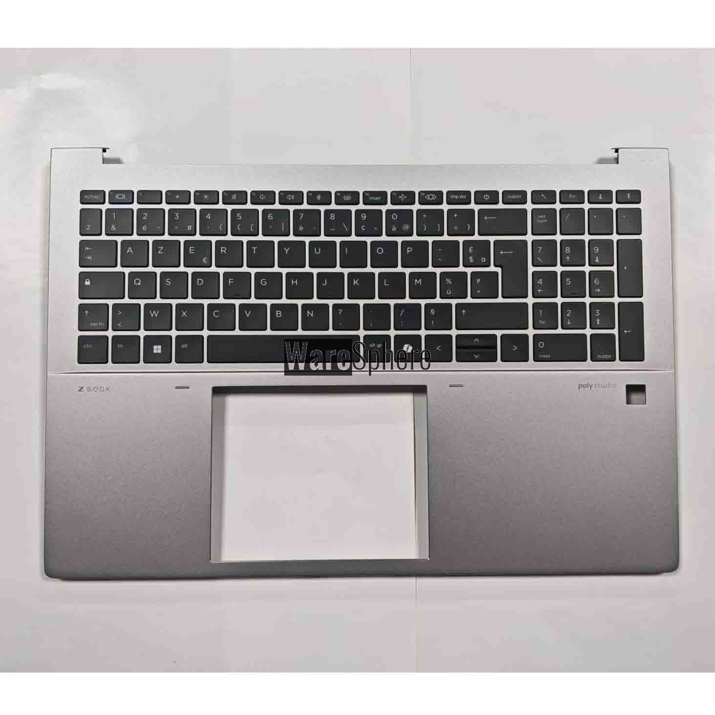  Top Cover Upper Case Palmrest for HP ZBook Fury 16 G9 With US Backlit Keyboard N19204-051 Silver