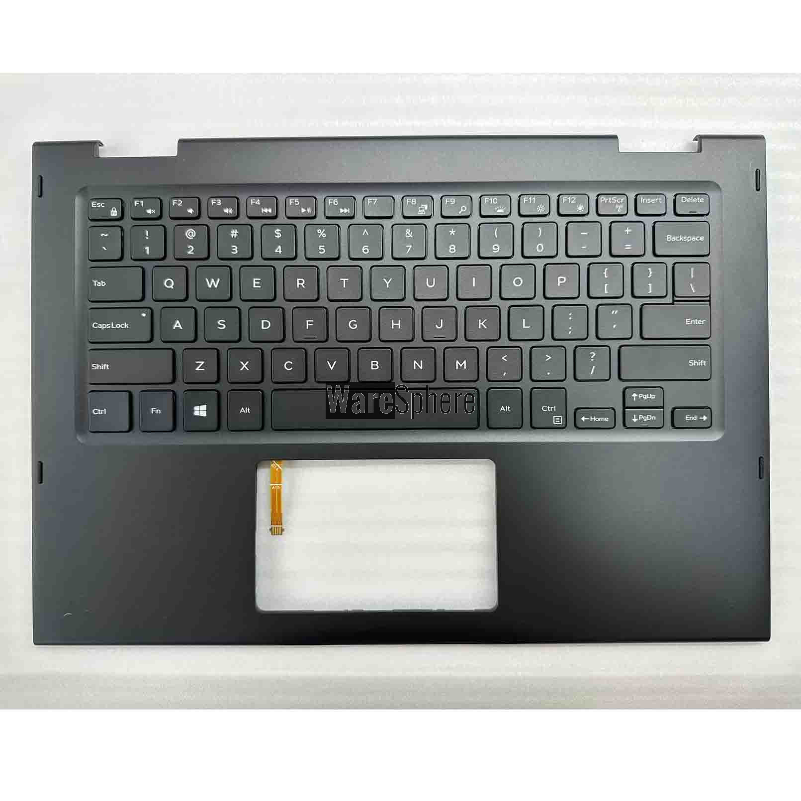  Top Cover Upper Case Palmrest for DELL LATITUDE 3390 With Backlit Keyboard 0XVH3H 0PGHHT Black